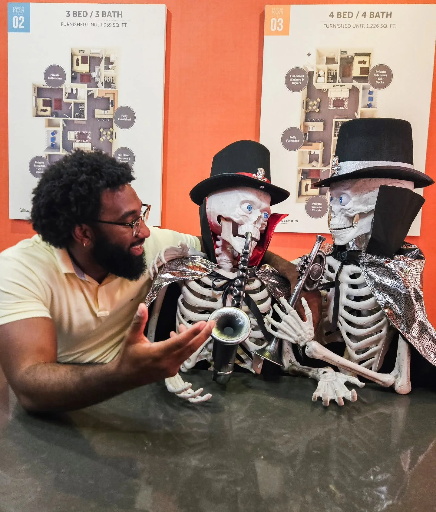 Who's Ready for a Renewal Special?! 👻

💀 If you can't beat 'em, joint 'em! If you and all your roommates renew within the same 48 hours, you'll each receive a $50 gift card! Call today to renew your lease! 

#westrunapartments #morgantownrealestate