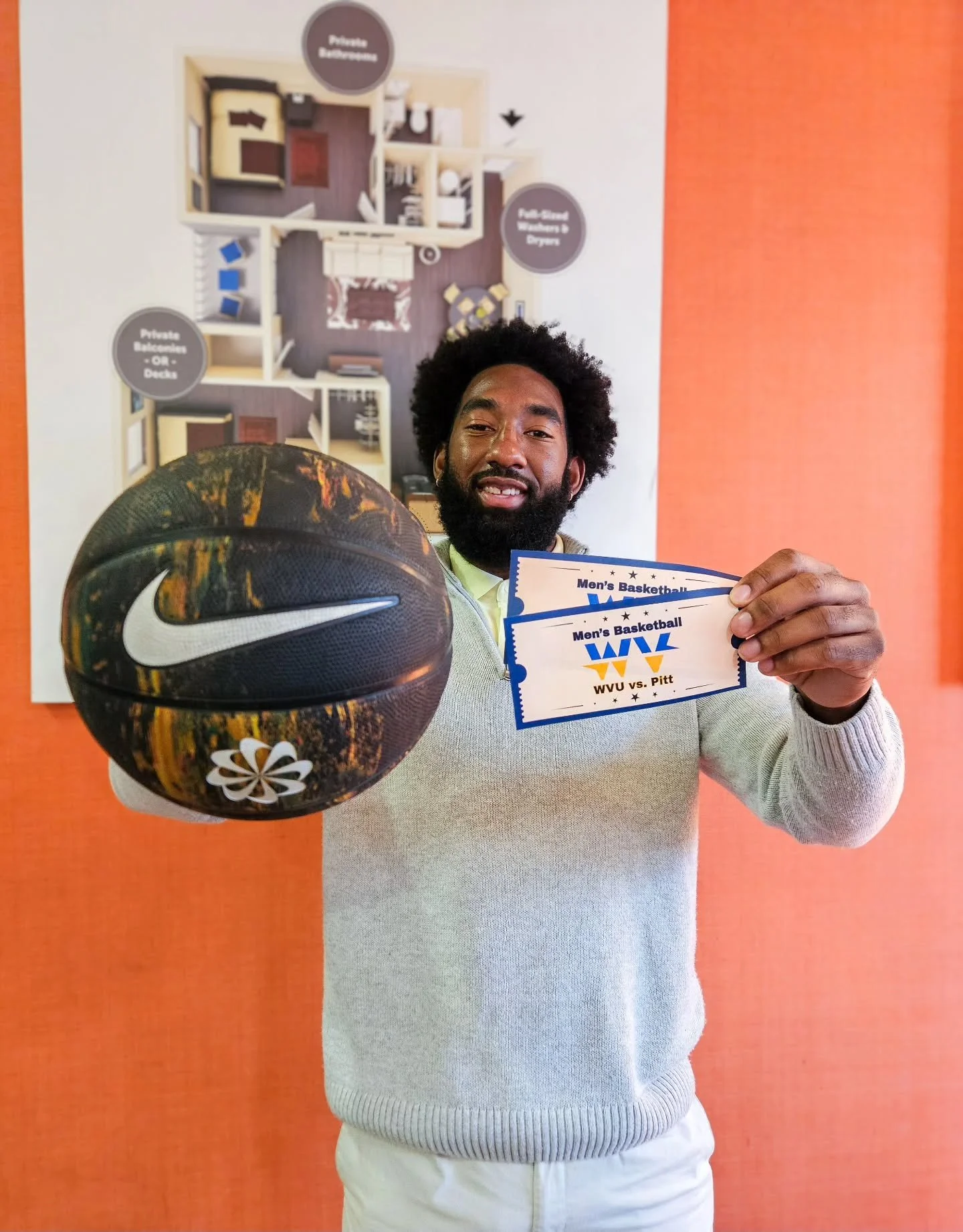 💙 CALLING ALL MOUNTAINEERS! 💛

We are giving away TWO tickets to next Thursday's basketball game of WVU vs Pitt! Here's how to enter: 

🏀 Leave us a Google review mentioning your favorite amenity or event!
🏀 Tag the plus one you'd take to the gam