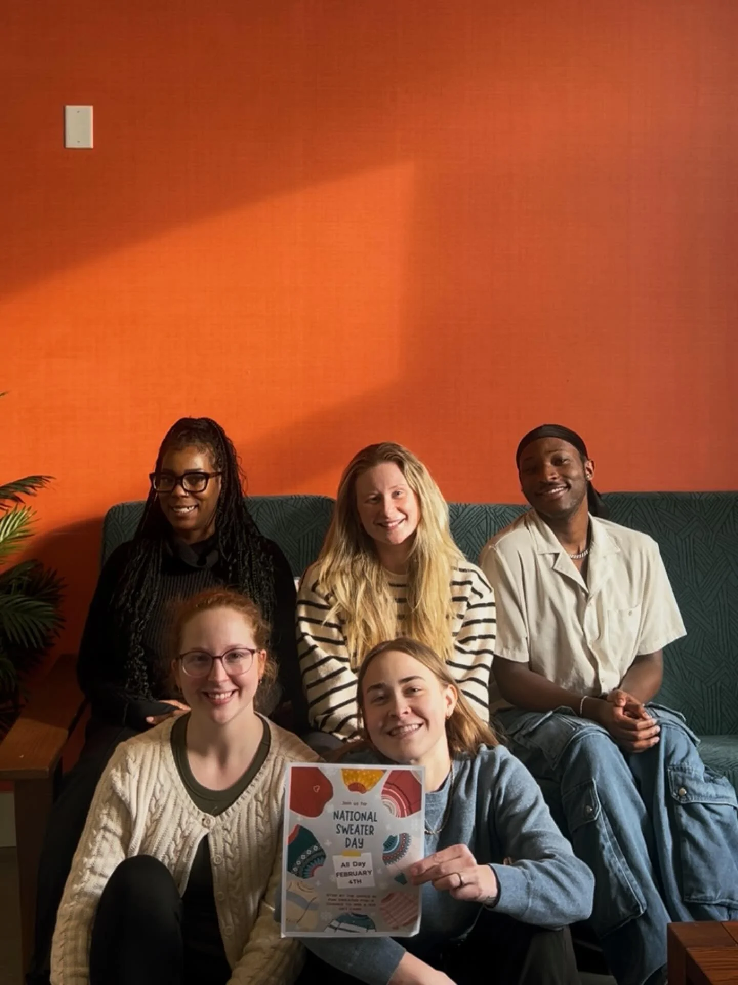 It&rsquo;s National Sweater Day 🧶❄️
Break out your funkiest, coziest, or most extra sweater and stop by the office to show it off! Swing through for your chance to win a $25 gift card 💸✨
The bolder the sweater, the better the vibes&mdash;don&rsquo;