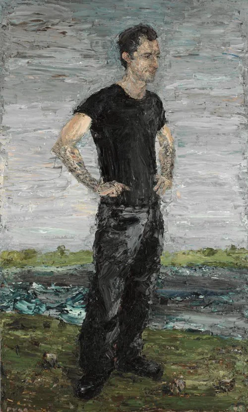 Nicholas in Nowra 2006 Oil on board  244 x 147cm. Finalist for AGNSW Archibald Prize 2006.jpg