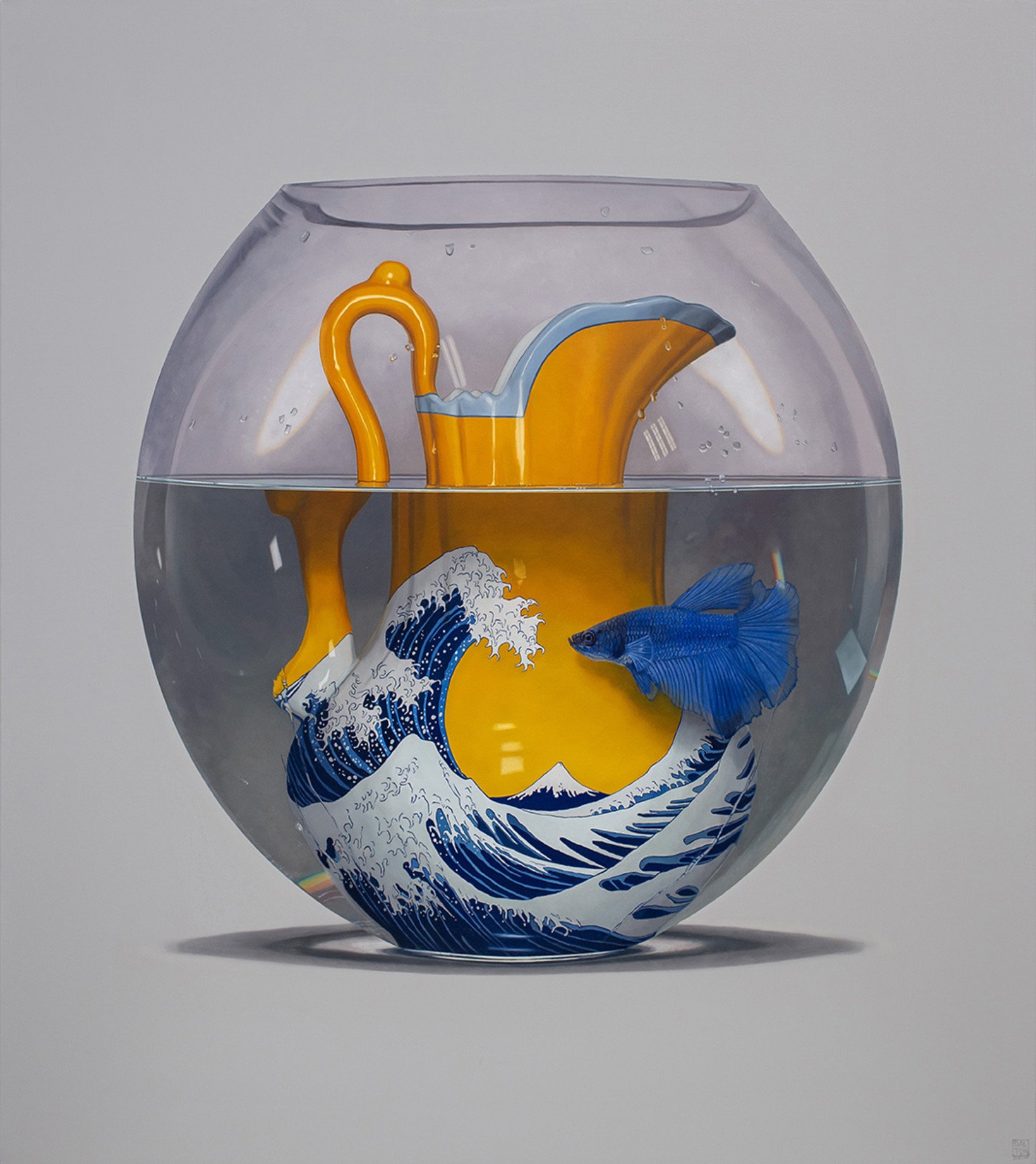 SCHRÖDINGER’S WAVE FUNCTION 2023 Oil on linen 137 x 122cm.jpg