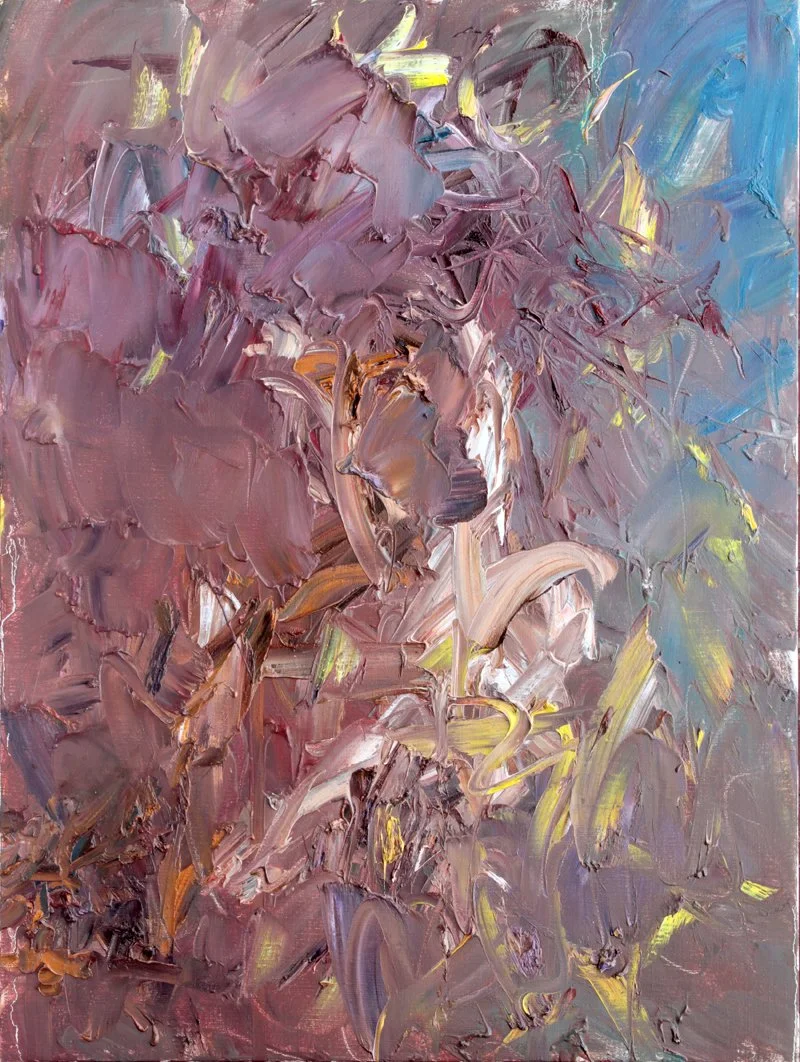 Falling Flowers, Complex Emotions 122.8x92.5cm 2012 SOLD.jpg