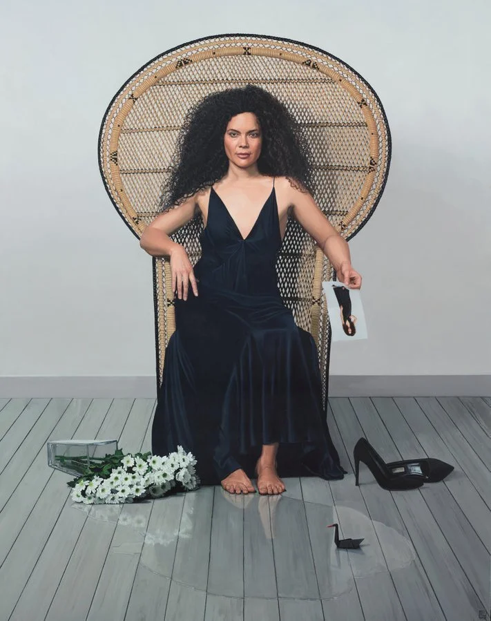 Angela oil on linen  168 x 132.5 c