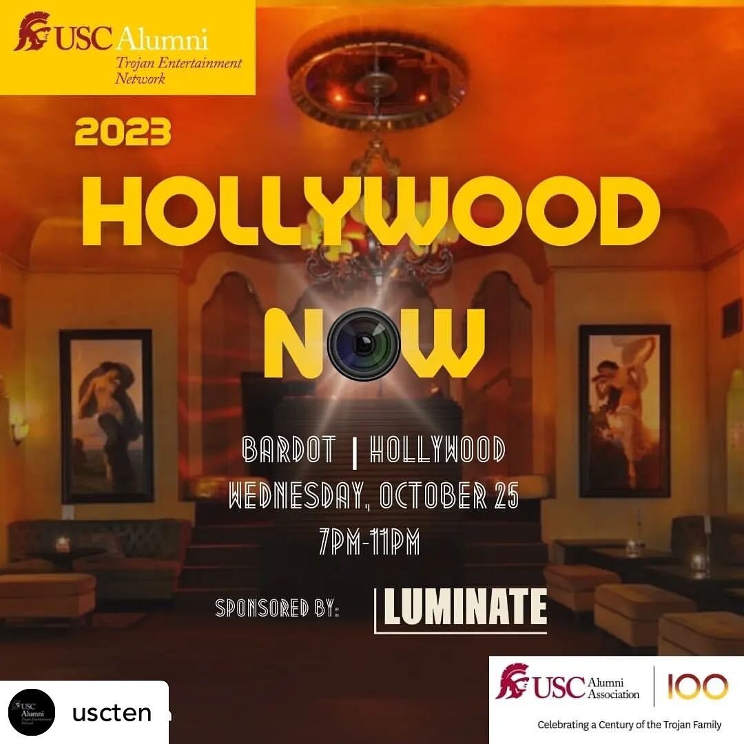 Thanks @uscten for inviting our members to the HOLLYWOOD NOW event. You can purchase tickets at the @uscten account link in bio! 

&mdash;&mdash;&mdash;&mdash;&mdash;&mdash;&mdash;-
Posted @withregram &bull; @uscten We're only a few days away!!! 🎬 J