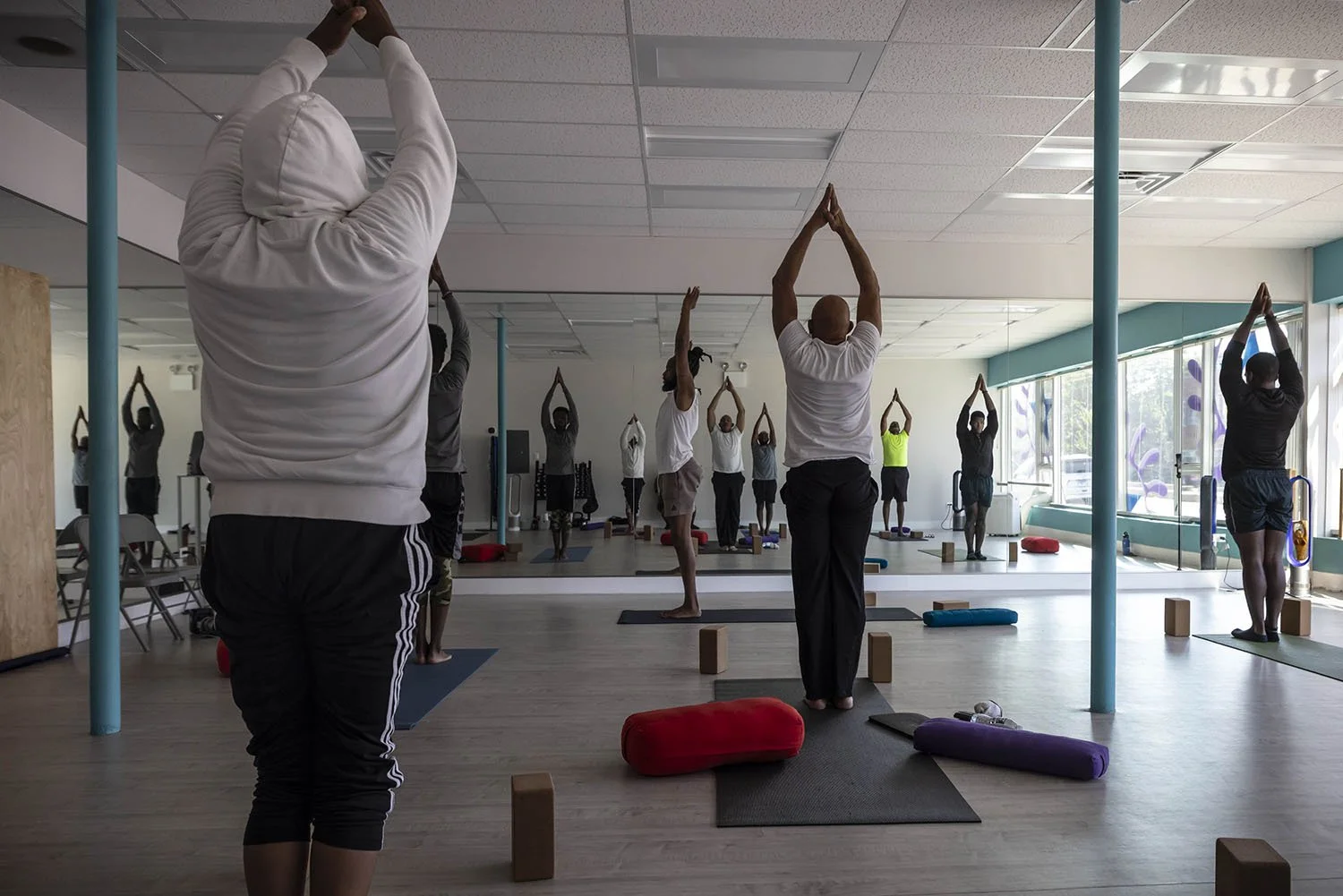 K'Von Jackson, for "Best Place to Take a Deep Breath: Studio Yogi" by Kelsey Stone