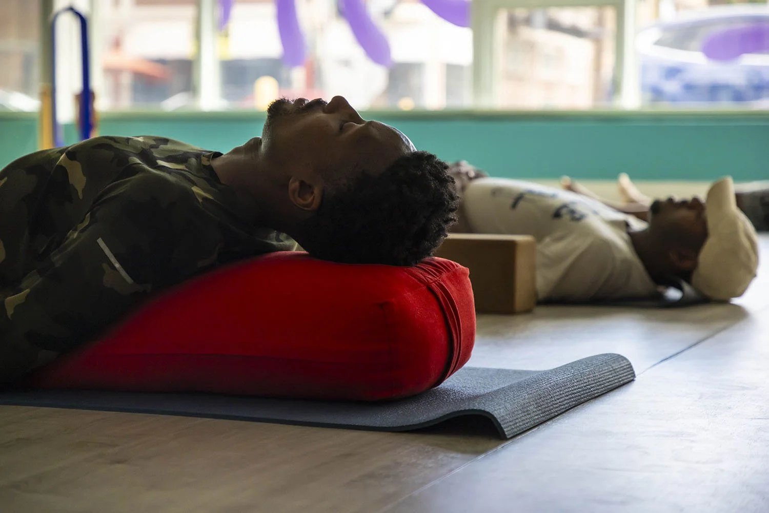 K'Von Jackson, for "Best Place to Take a Deep Breath: Studio Yogi" by Kelsey Stone