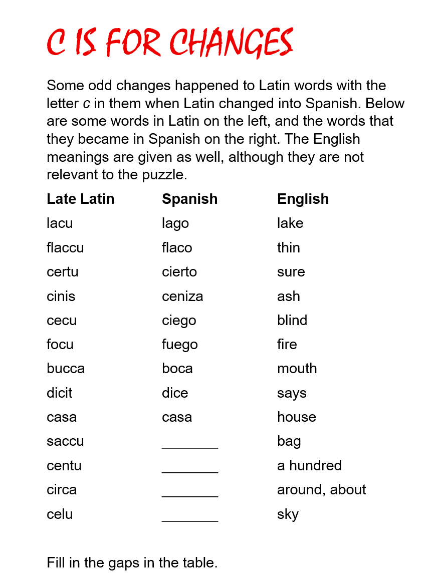 Even more recent language puzzles…