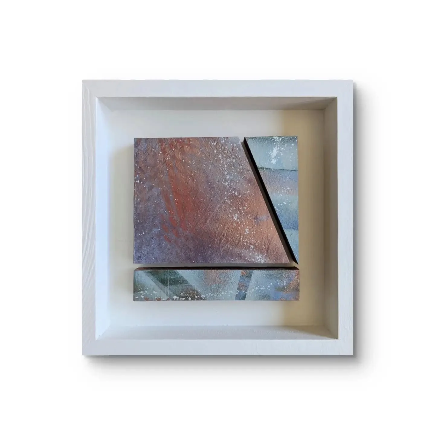 Expanse 3 l 8" x 8"

Acrylic, Flashe vinyl paint, and enamel spray on hand-cut wood composition mounted in a cradled panel.

#abstractcollage #abstractart #canadianartist #yyjarts #expanse