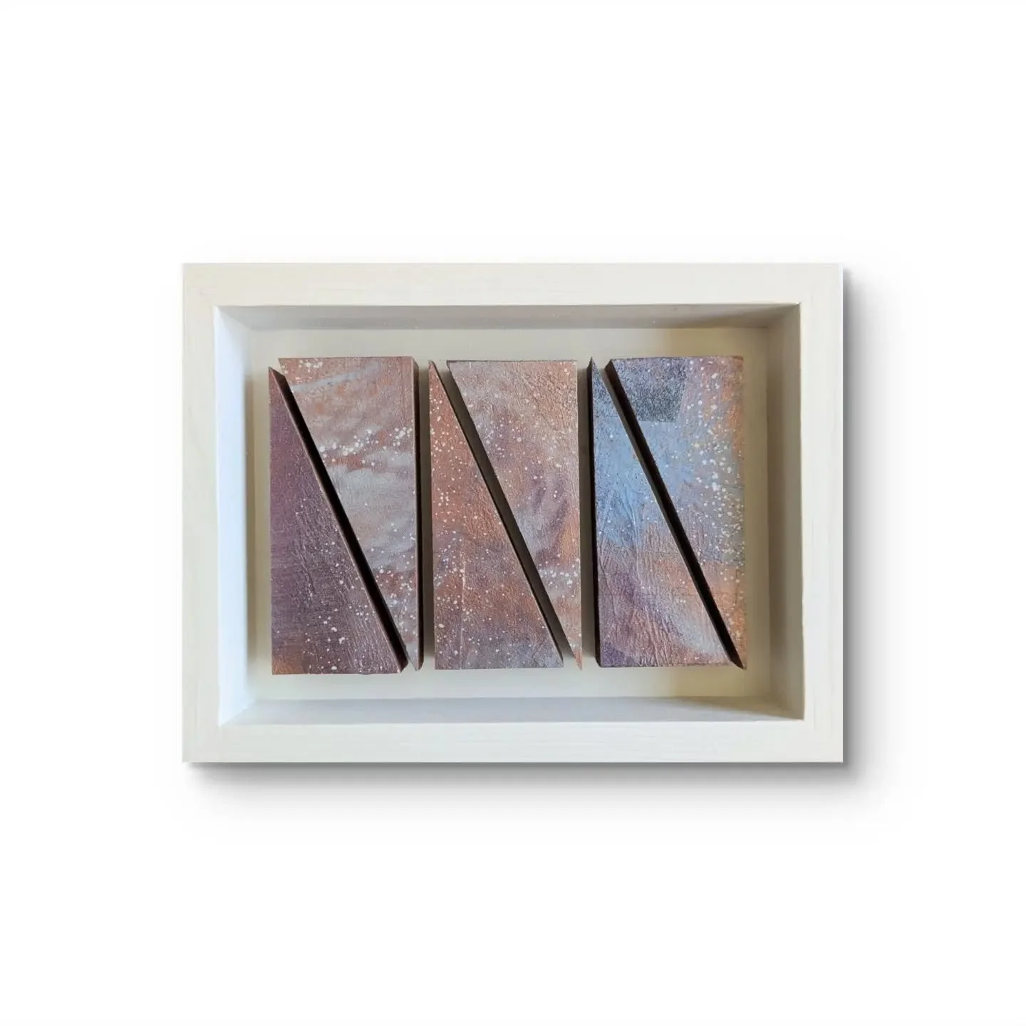 In Parallel 3 l 8" x 6"

Acrylic, Flashe vinyl paint, and enamel spray on hand-cut wood composition mounted in a cradled panel.

#mixedmediaart #abstractcollage #cobtemporaryart #artgallery #yyjart