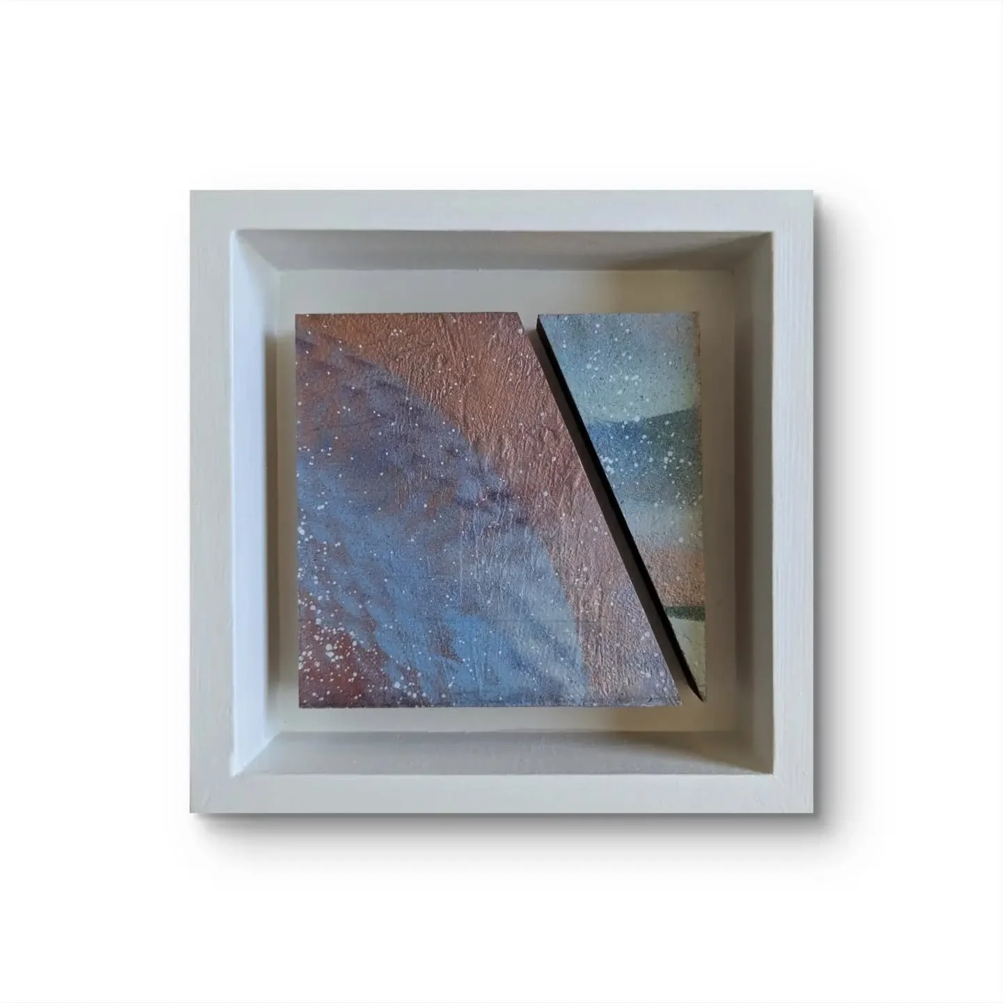 Spaces 2 l 6" x 6"

Acrylic, Flashe vinyl paint, and enamel spray on hand-cut wood composition mounted in a cradled panel.

#abstractart #mixedmediaartwork #artgallery #yyjarts #spaces
