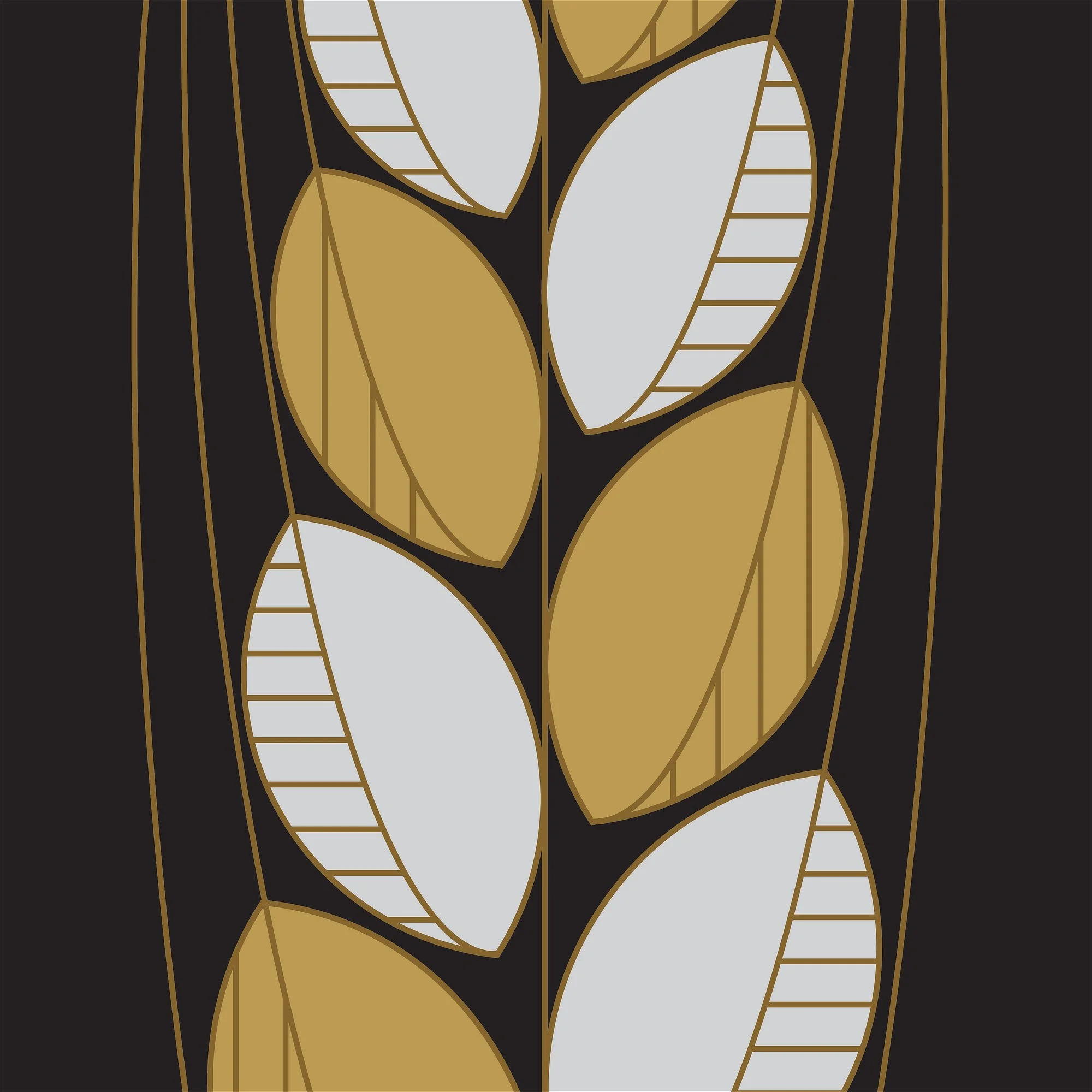 Digital art illustration of the Tribe of Joseph, the Wheat, from the 12 Tribes Art collection by Anna Mar Art.