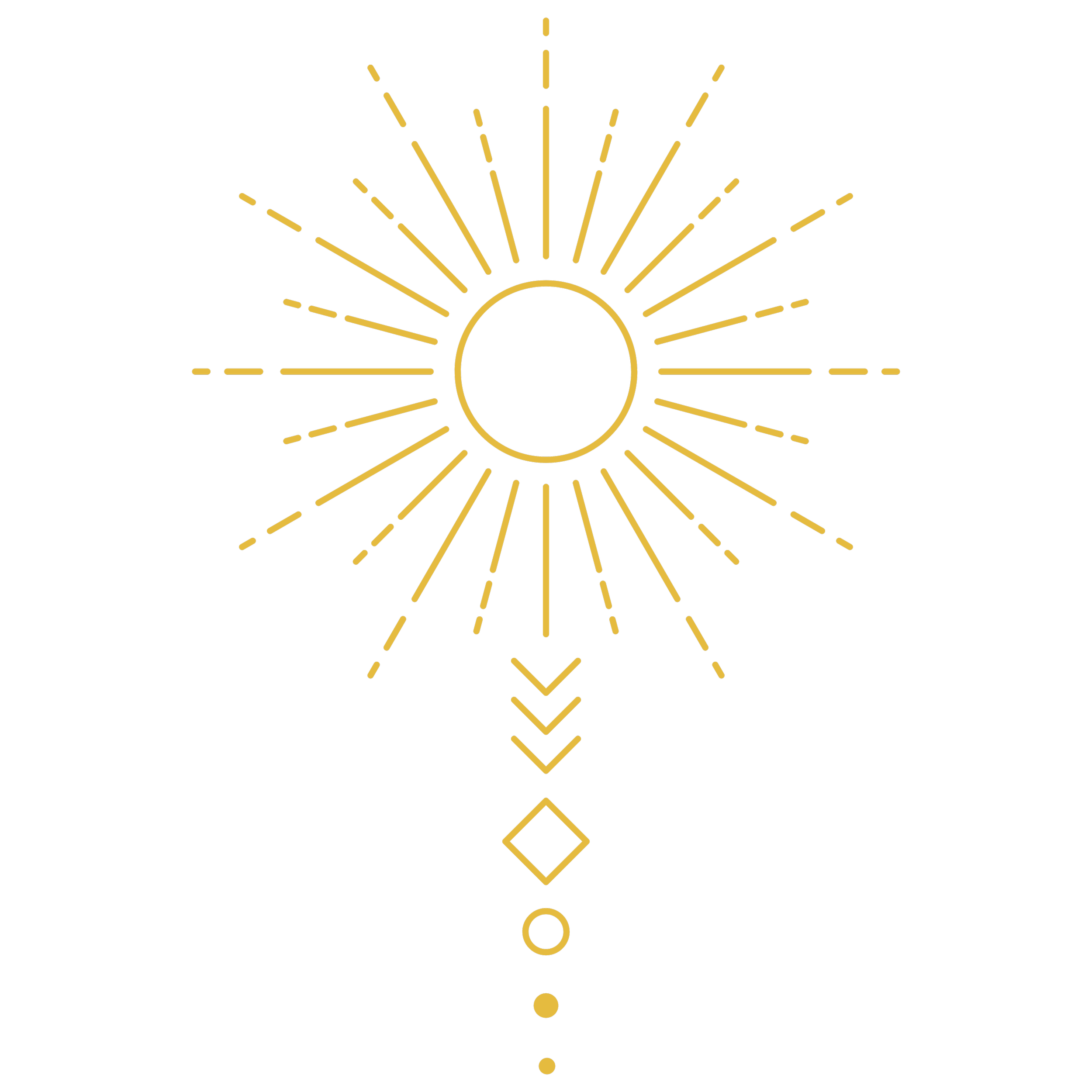 Gold sacred geometry visual - quantum field neuroscience spiritual empowering visionary coaching experience joy ease self-love freedom innovative neuroscience quantum field power creational authority transformation money mindset abundance magic