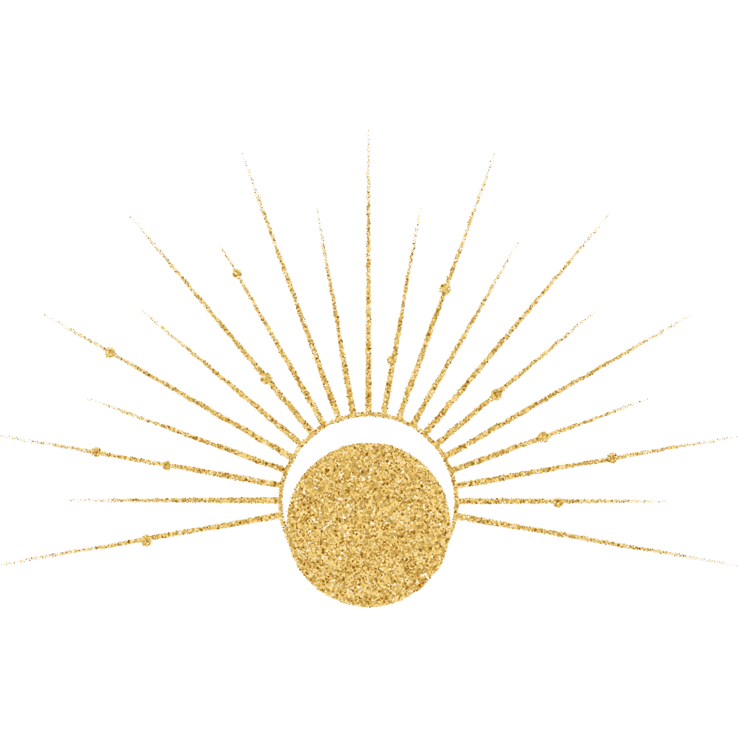 Gold glitter sacred geometry sun - quantum field neuroscience spiritual empowering visionary coaching experience joy ease self-love freedom innovative neuroscience quantum field power creational authority transformation money mindset abundance magic