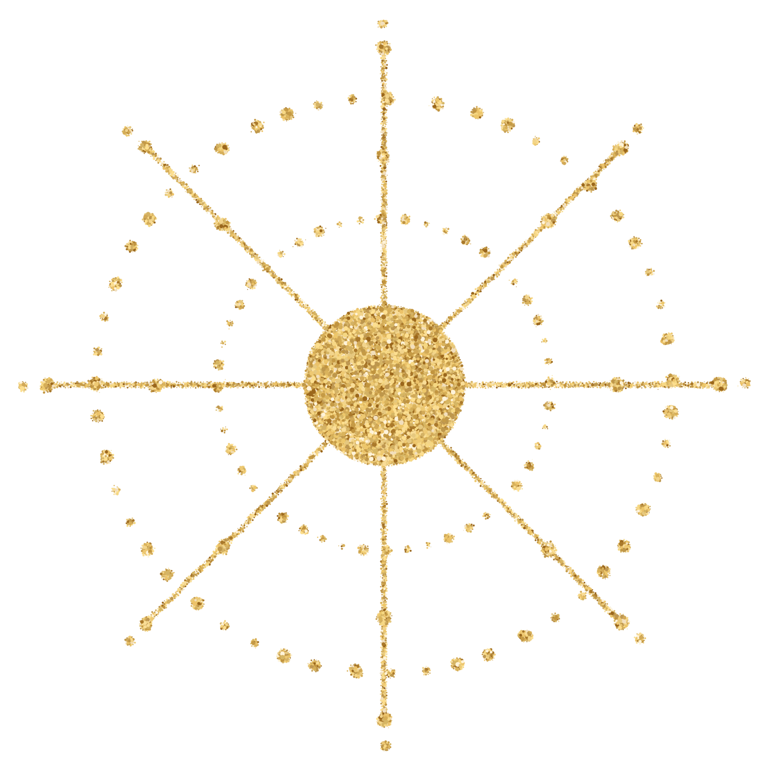 Gold glitter sacred geometry - quantum field neuroscience spiritual empowering visionary coaching experience joy ease self-love freedom innovative neuroscience quantum field power creational authority transformation money mindset abundance magic