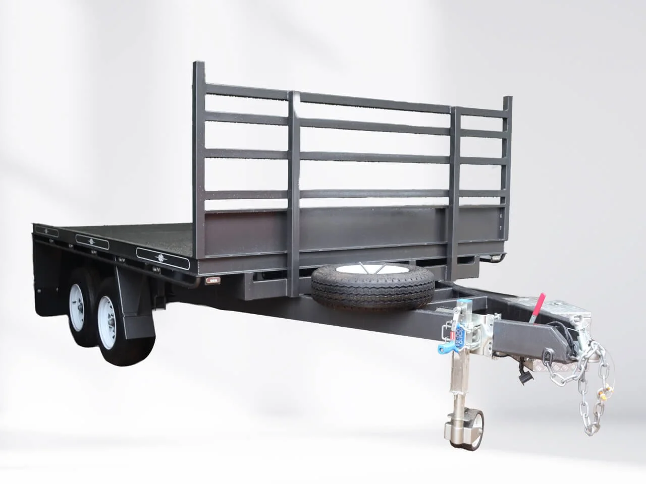 Oscar Pilon - Dual Axle Flat Top Trailer