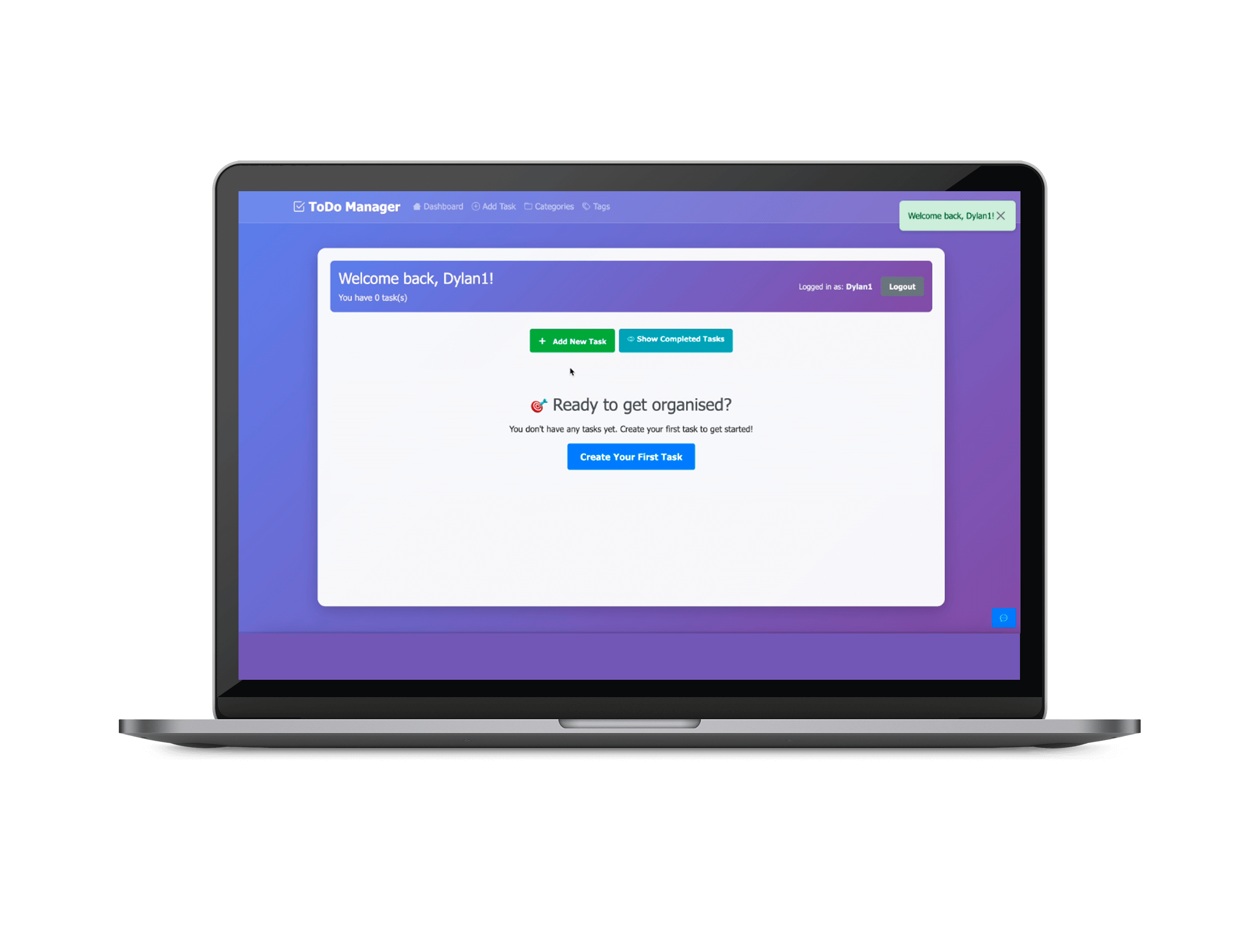 Dylan Crawford - To-Do App