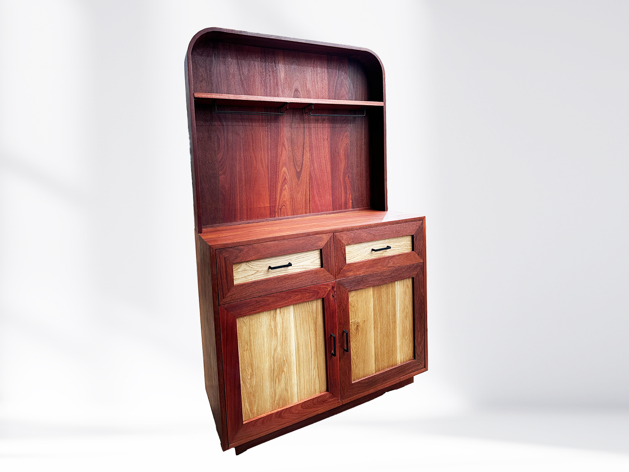 Emils Galvins - Timber Liquor Cabinet