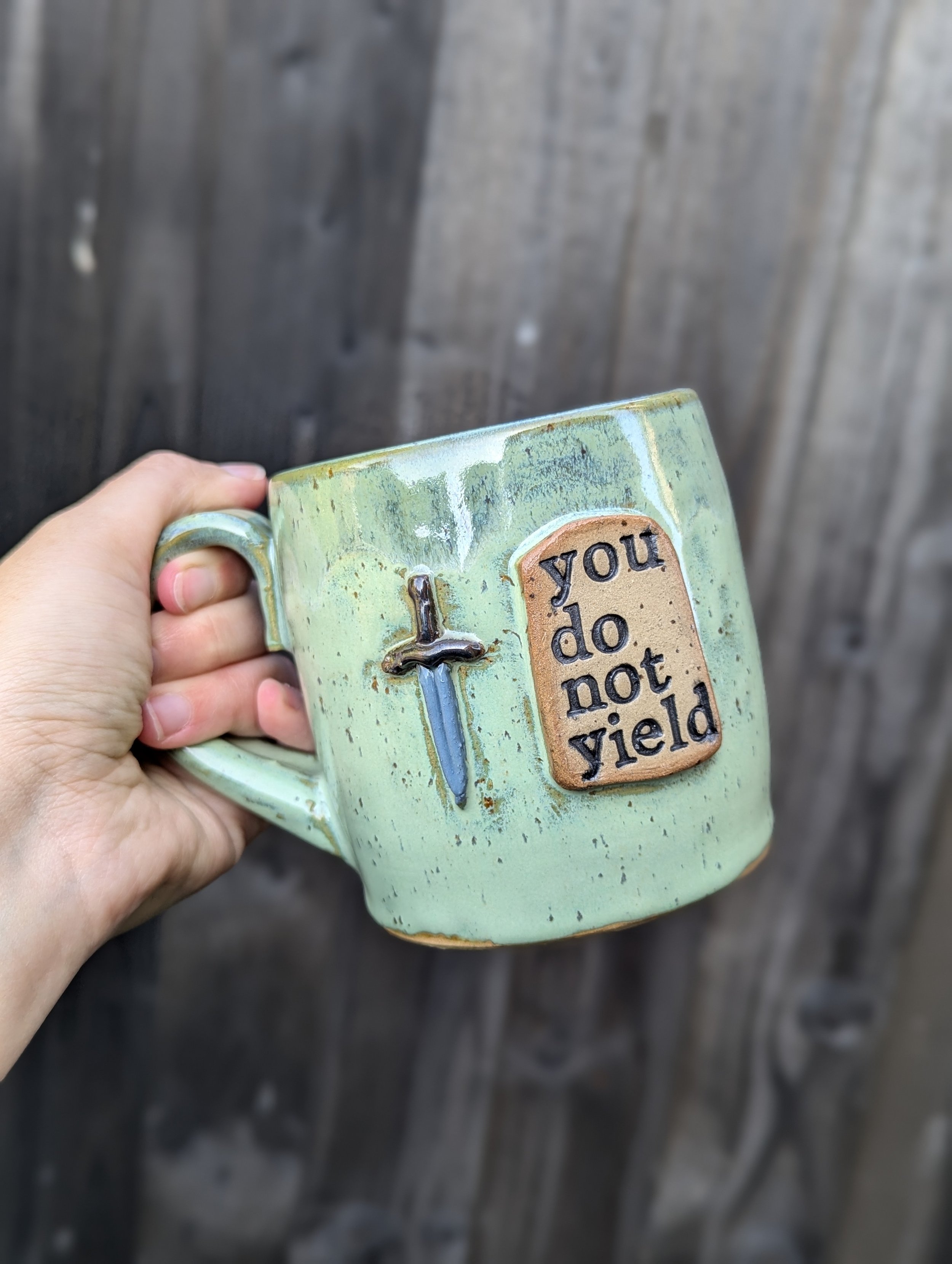 you do not yield mug inspired by throne of glass