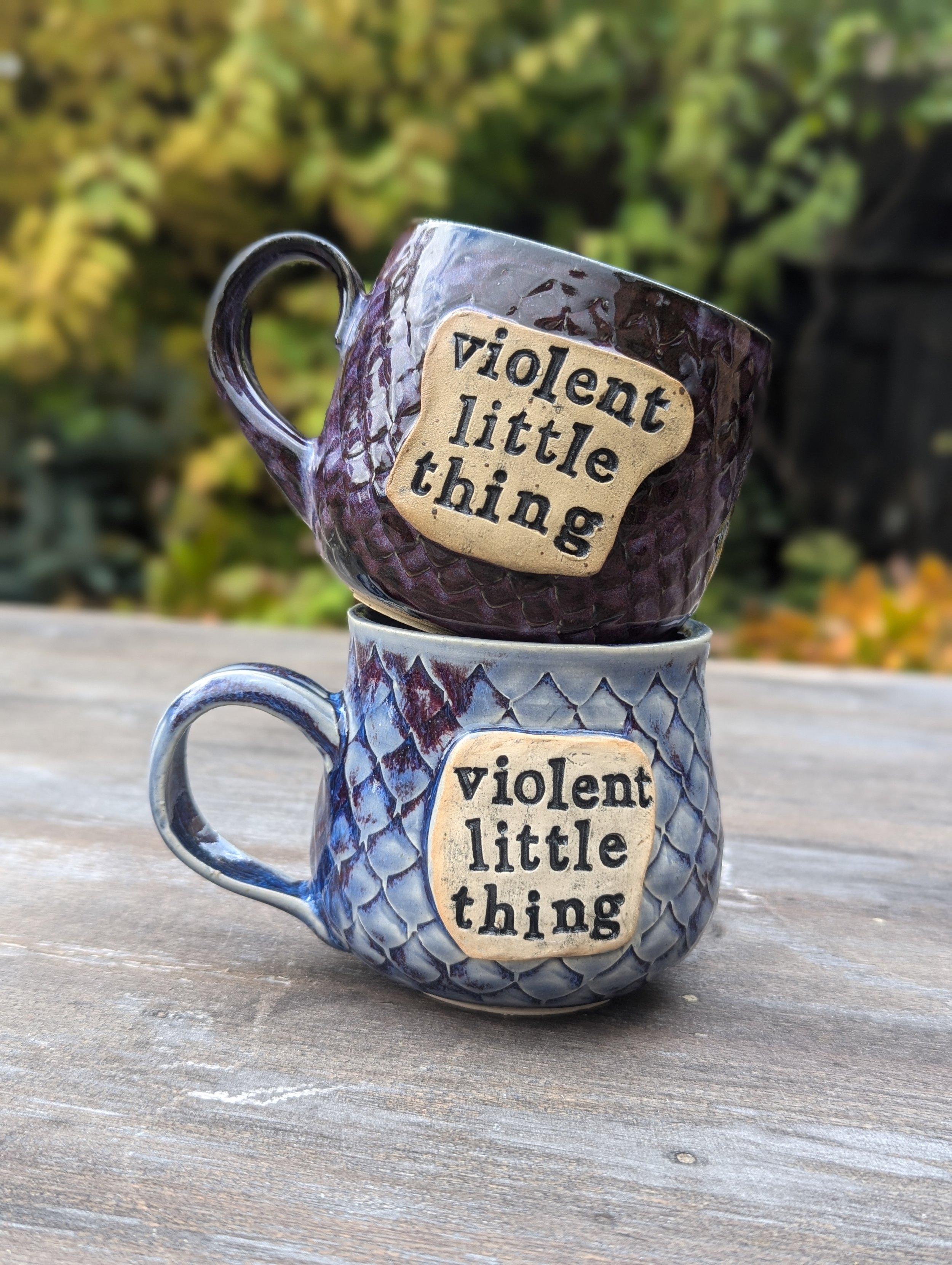 violent little thing mugs inspired by fourth wing