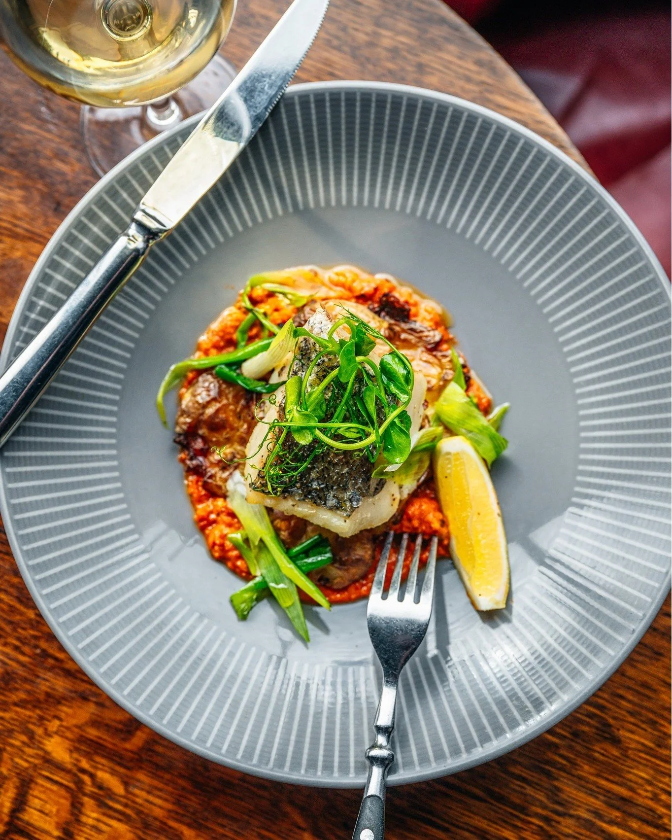 We're hosting an evening dedicated to fish and seafood on Good Friday.  Join us for salmon Wellington, baked scallops and torched mackerel.

Friday 3 April | 6.30pm | Six courses | &pound;65 per person

Book in at thetickellarms.co.uk

#fishnight #th