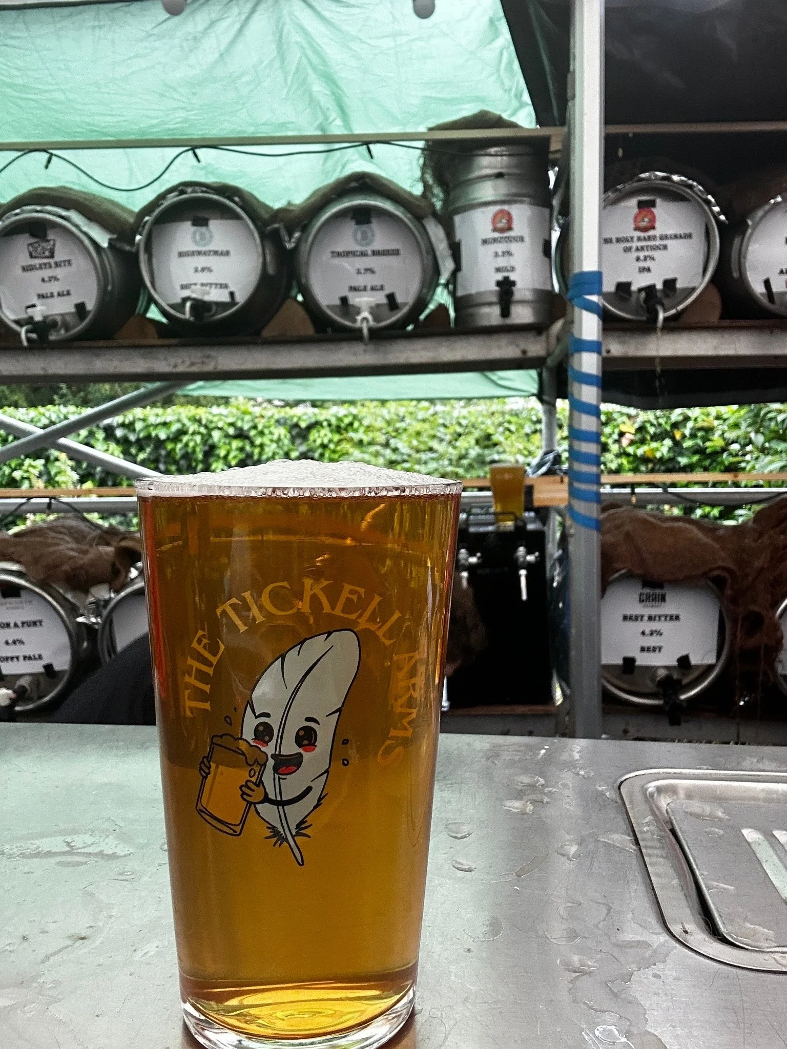 The weather is looking fantastic and things kick off from 4pm tomorrow - see you at the bar!

 ☀️🍻The Tickell Arms Beer Festival 🍻☀️

Friday 22 - Sunday 24 May
Expect 25+ real ales, live music, food trucks and a great family-friendly day out for al