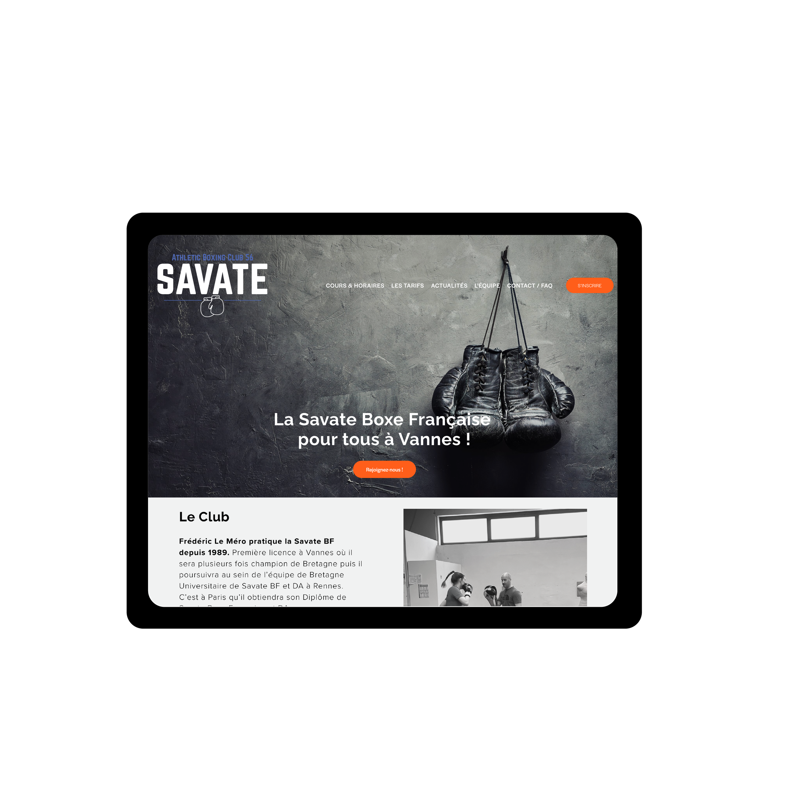 Agence experte Squarespace Conception de site vitrine Vannes