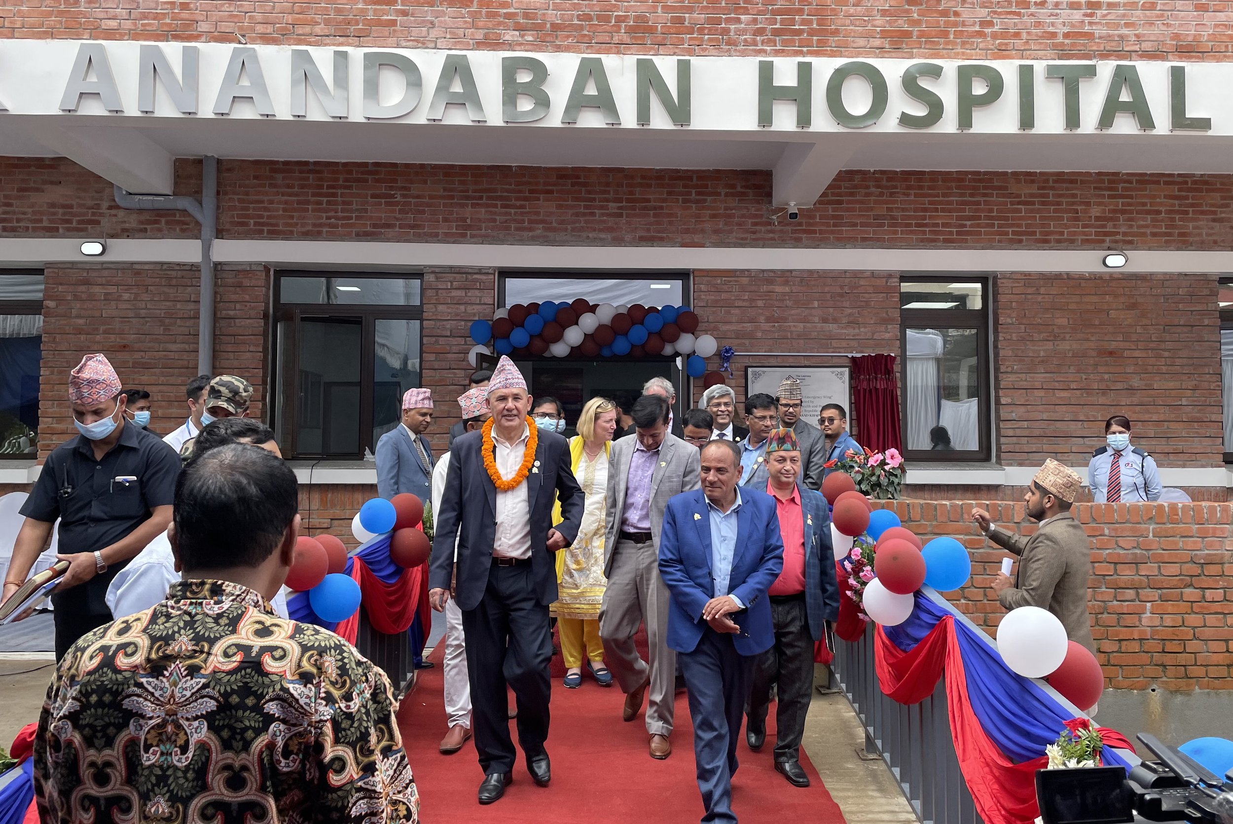 The official inauguration of the Trauma Centre