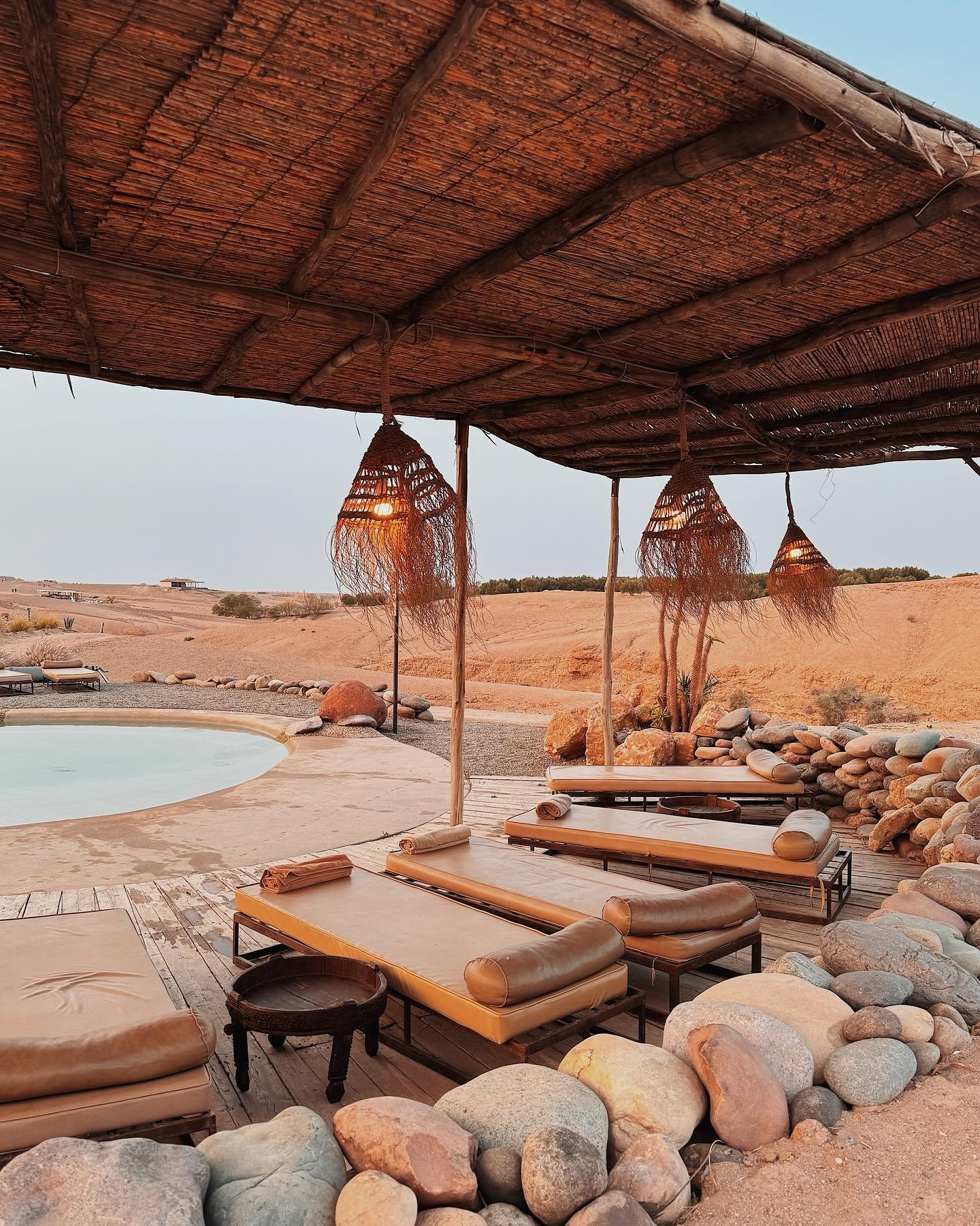 @inaracamp 🤩. The second stop on our honeymoon. This place is nothing short of spectacular - quad bikes, dune buggies, camels, heated pool, African and Moroccan entertainment, stargazing and a private dinner 🌵🐪🌙✨. A night we&rsquo;ll remember for