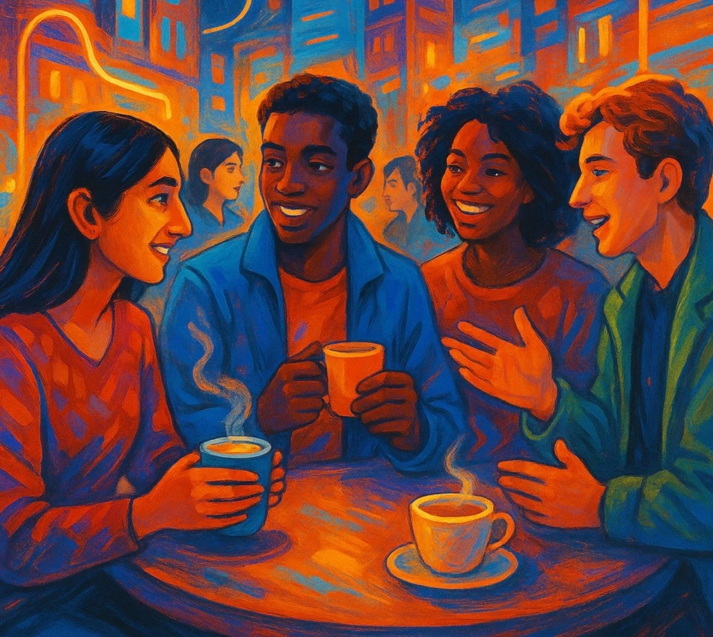 Big Ideas over Chai and Samosa — Conversation at the Crossroads