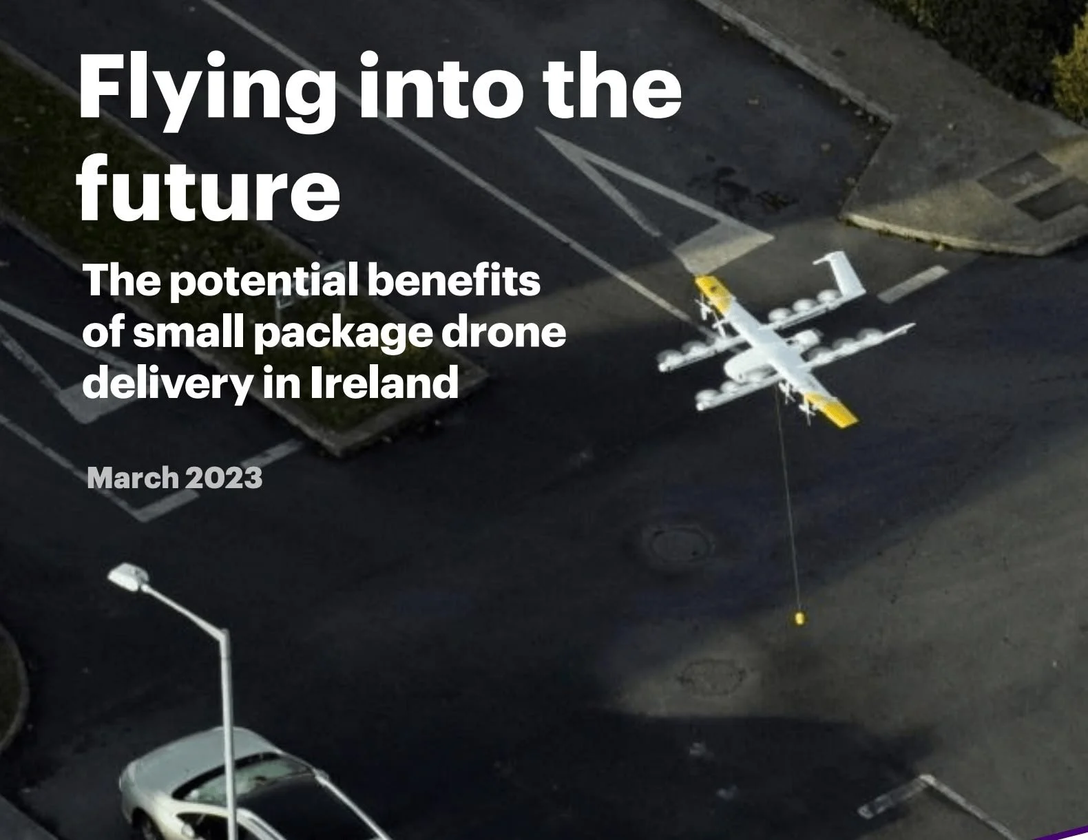 Flying into the future - the potential benefits of small package drone delivery in Ireland