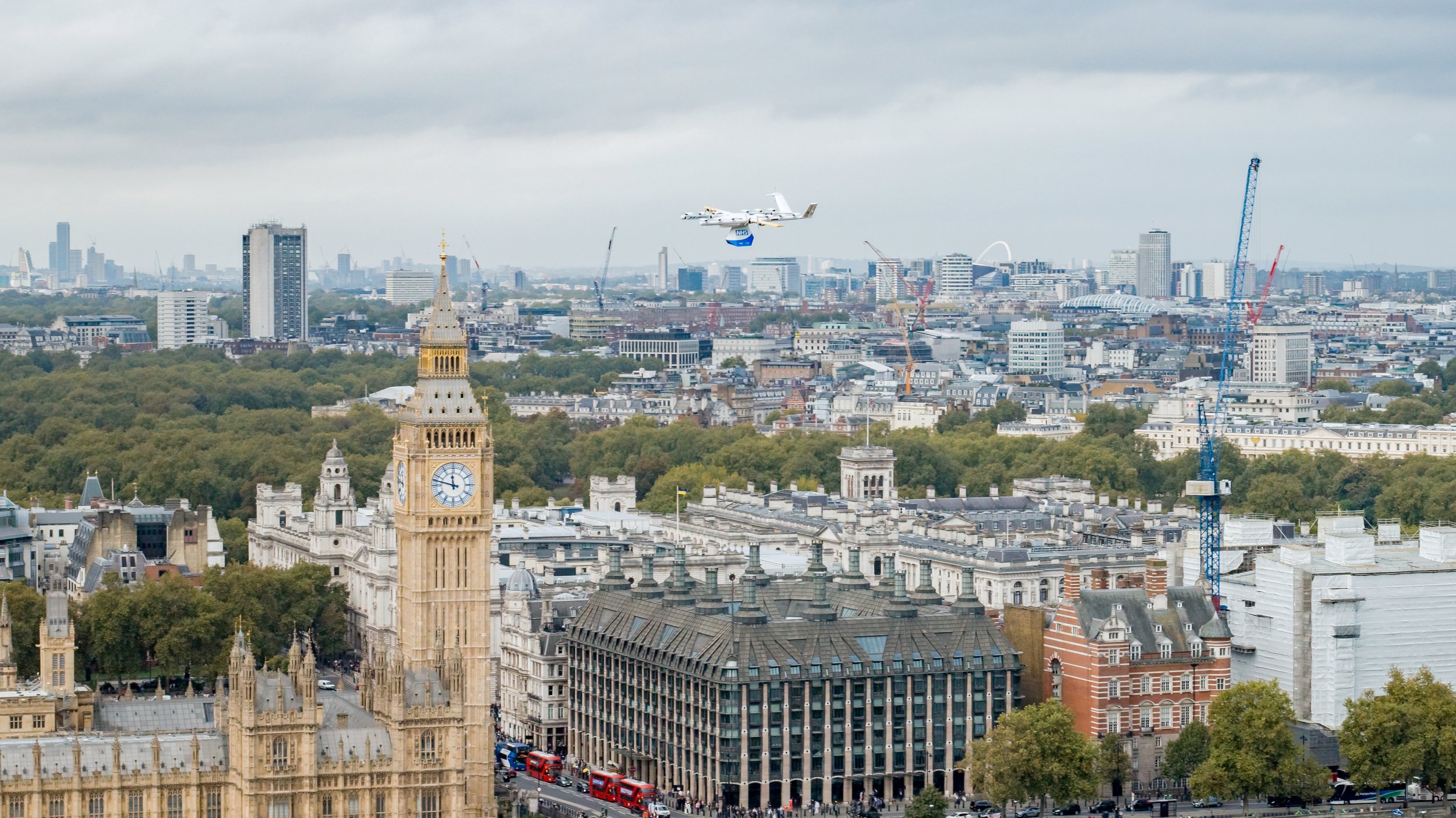 Expansion of London’s NHS drone delivery network announced