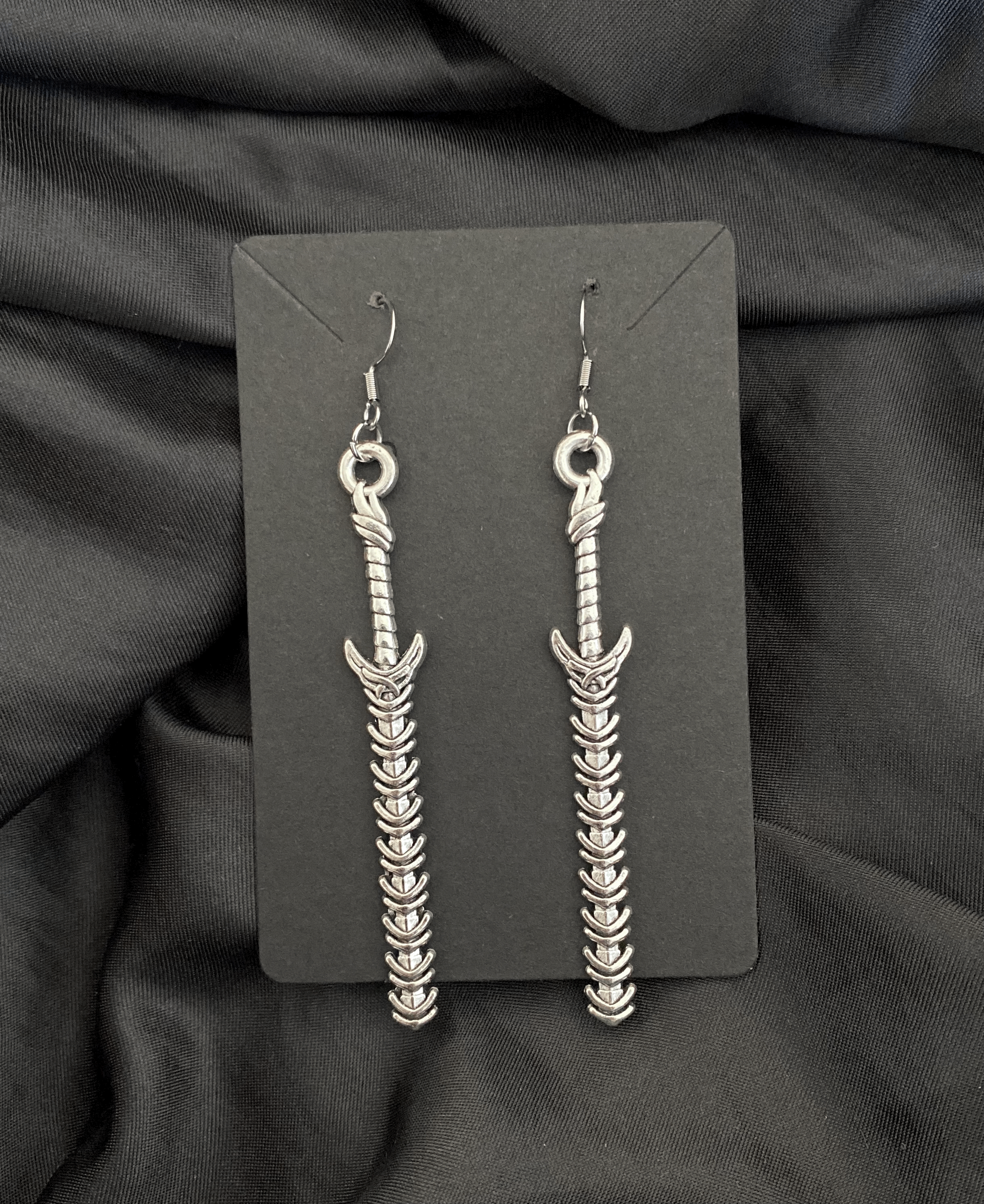 sword earrings