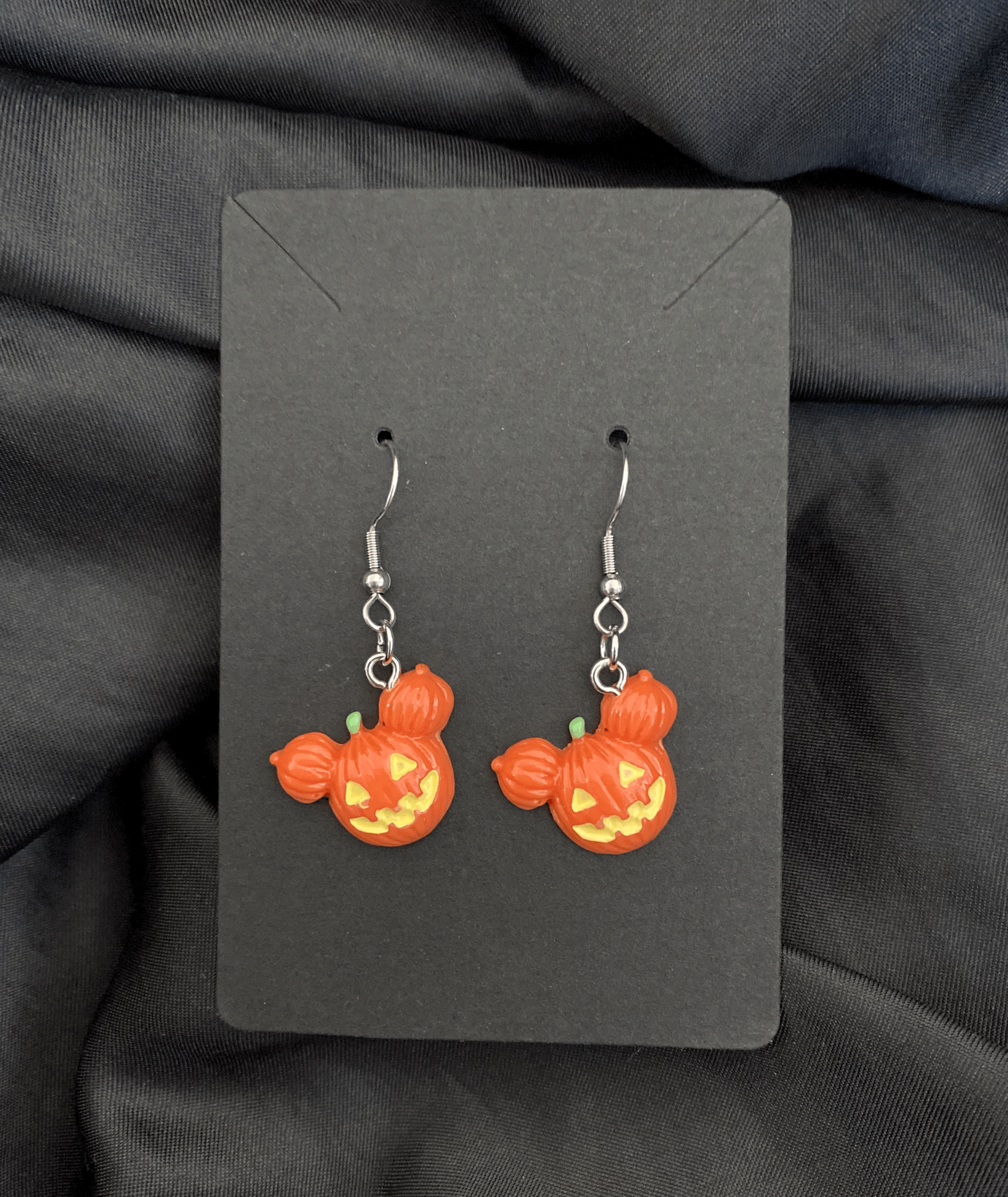 pumpkin earrings