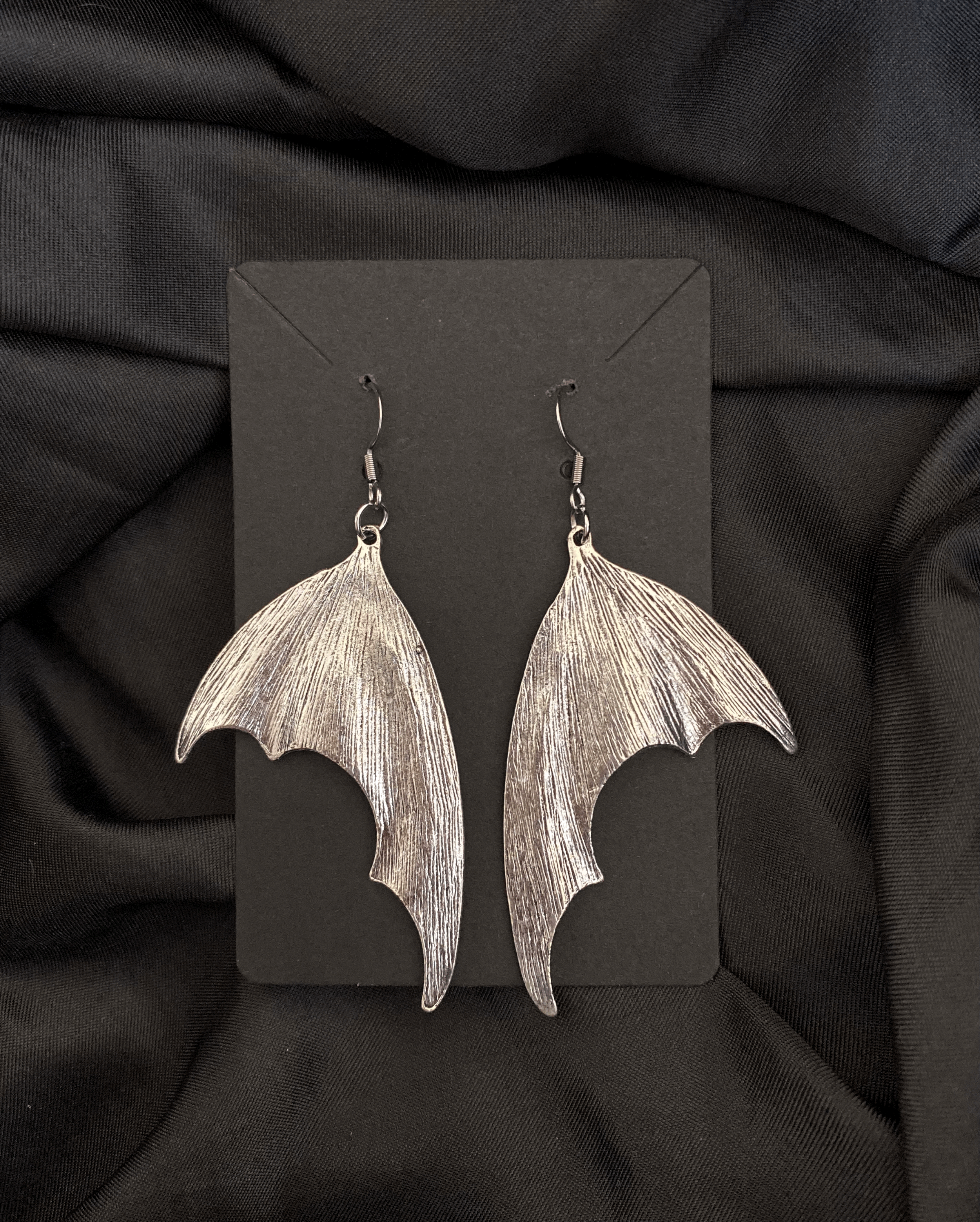 bat wing earrings