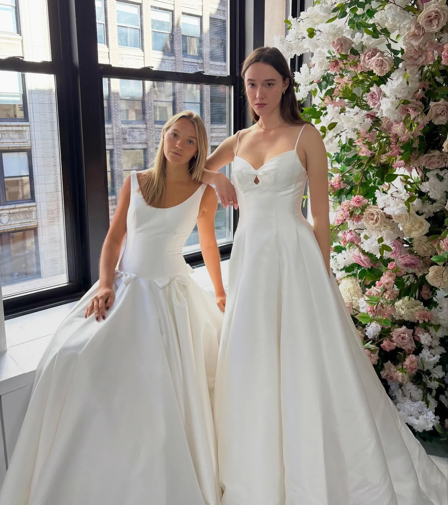 Final day at Melange De Blanc!🤍
@melangedeblanc 

Styles Farah and Bronte

NEW YORK  Bridal Market 
@melangedeblanc  #SS2026Collection #britishdesign #mustseecollection
.
M&eacute;lange de Blanc
New York Bridal Market
SHOWROOM B
No. 24
October 14th-