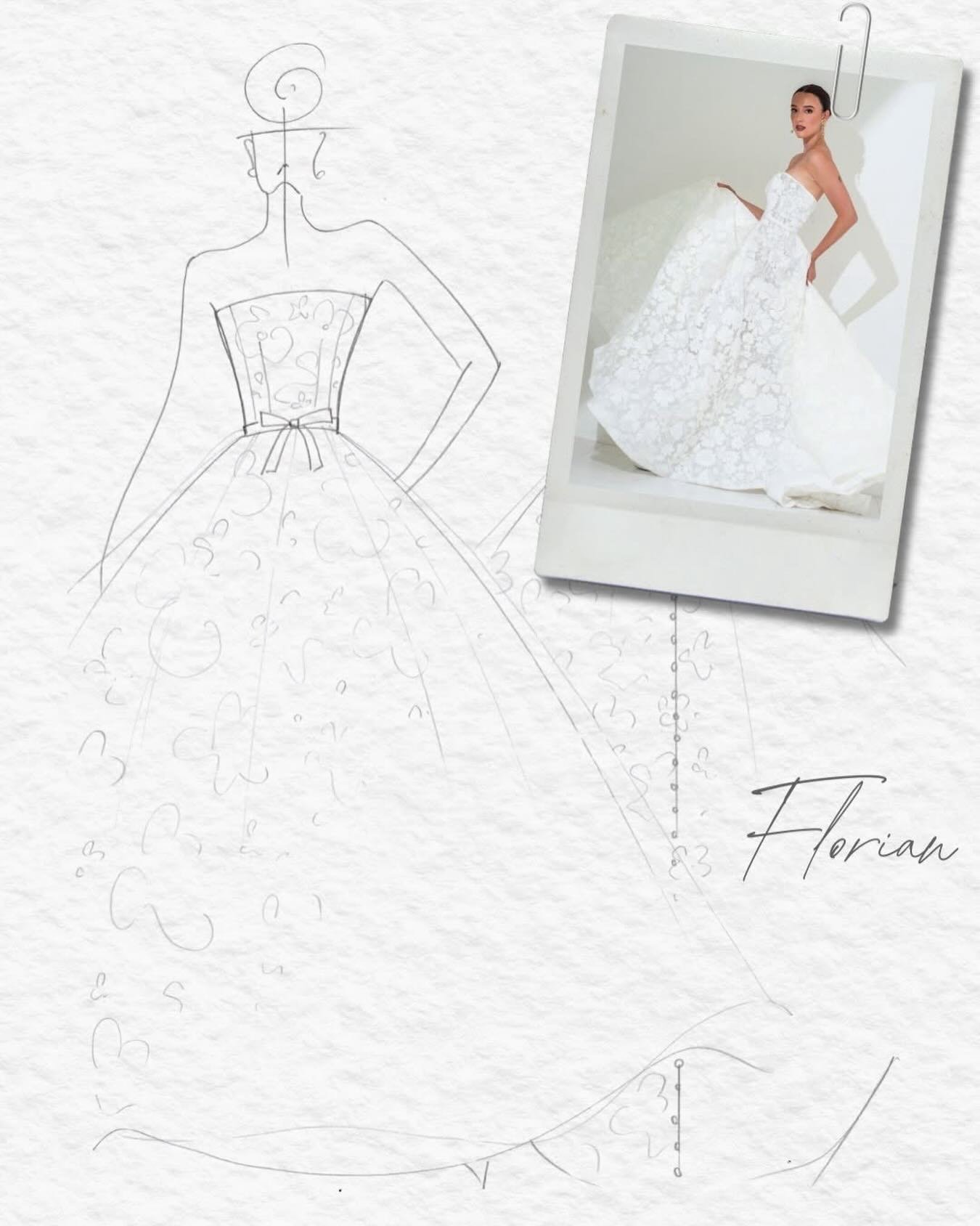 &bull; @bridalweekofficial Every unforgettable gown begins with a single sketch. A vision that evolves through craftsmanship, artistry and inspirations✨

Swipe to see the journey from sketch to showstopper, from these Bridal Week London exhibitors🤍b