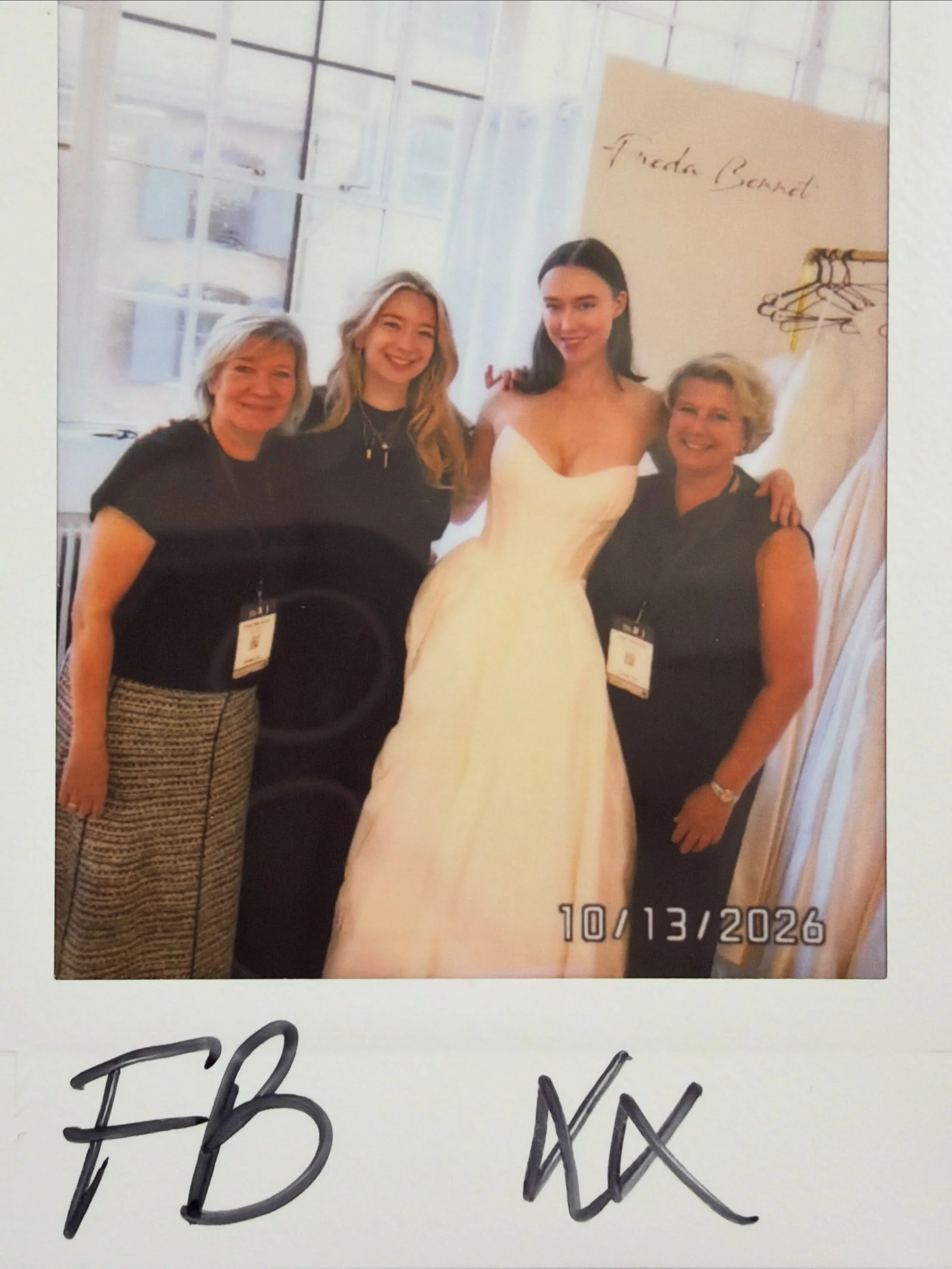 NewYork with love ... ❤️ @nycbridalmarket 
So lovely to see all our wonderful stockists and a warm welcome to our new boutiques.
Spring/Summer 2027 coming soon &hellip; 
.
#newcollection #launchedandloved #comıngsoon