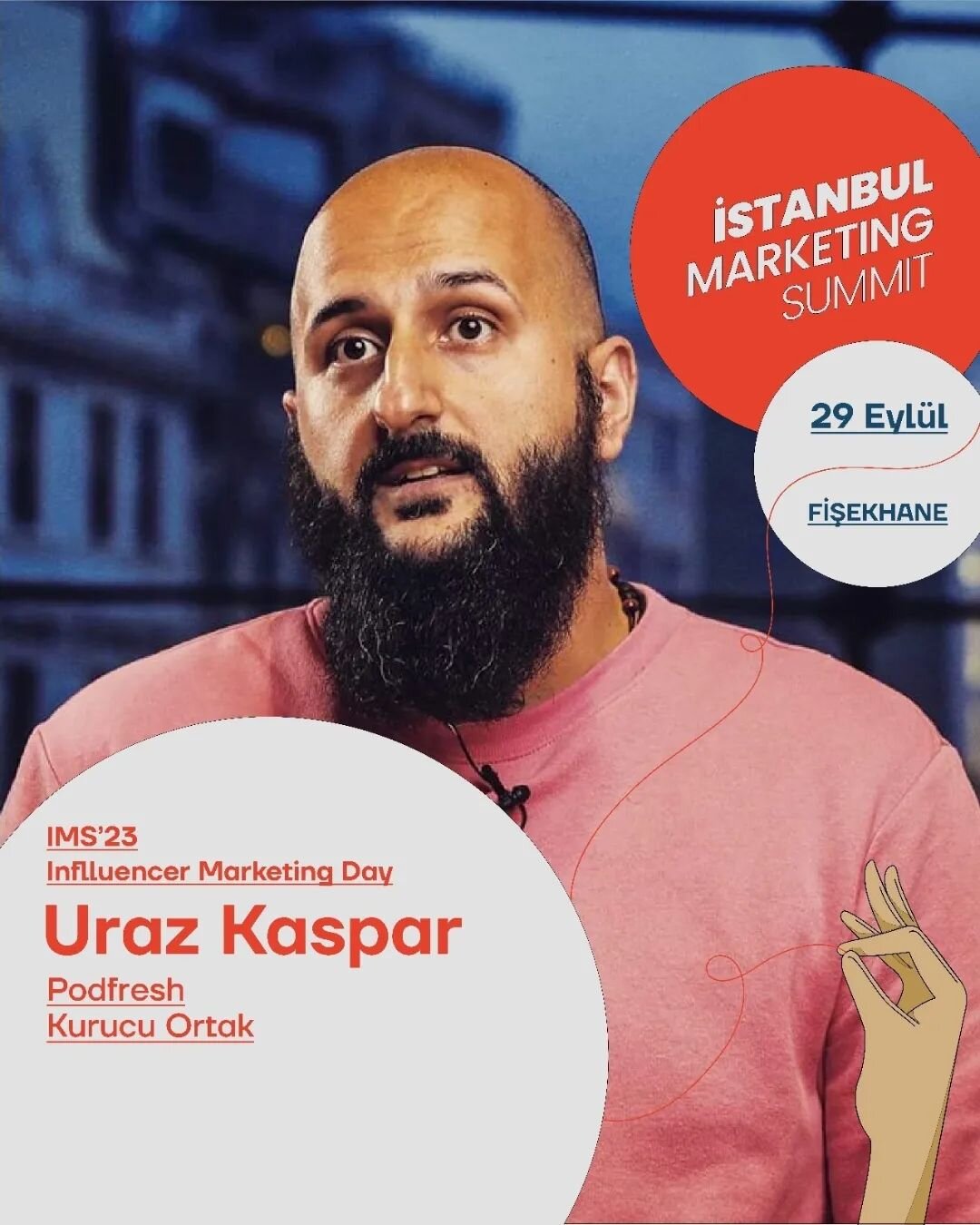 Aykut ve Uraz, 29 Eyl&uuml;l&rsquo;de istanbul Marketing Summit Influencer Marketing Day sahnesinde podcast ekosistemini ve son d&ouml;nemde yaşanan son gelişmeleri konuşacaklar!

📍Influencer Marketing&rsquo;in A&rsquo;dan Z&rsquo;ye konuşulacağı is