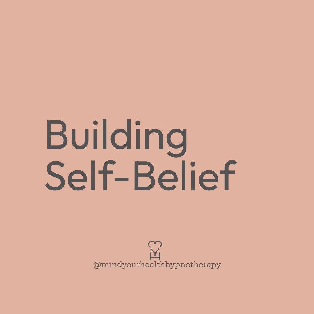 🧠 Self-belief is a practice, not a trait. 

🧠 Often, self-doubt is a habit repeated so long it feels true &mdash; but it can be unlearned.

🧠 Through hypnotherapy, CBT, and ACT, we soften critical thoughts, reconnect with your values, and grow bel