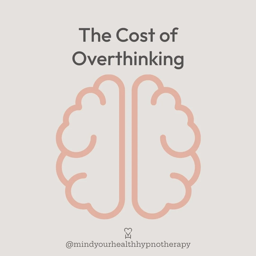 🧠 Overthinking can feel productive but often, it keeps us stuck, anxious, and mentally exhausted. 

🧠 The truth? You don&rsquo;t need to &ldquo;think harder&rdquo; to feel better.

🧠 Using a blend of hypnotherapy, CBT, and ACT, we can gently shift