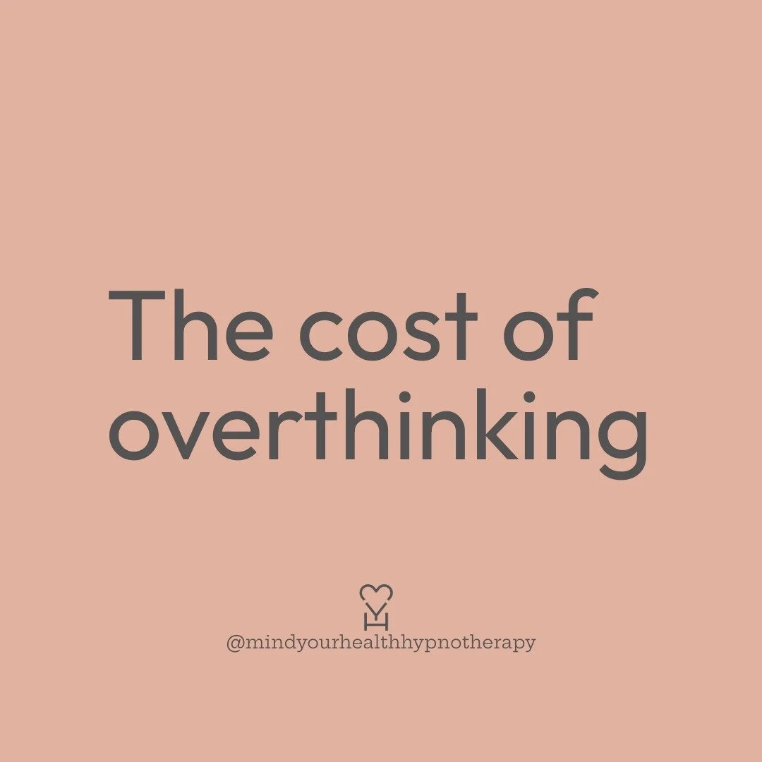 🧠 Overthinking can feel productive but often, it keeps us stuck, anxious, and mentally exhausted. 

🧠 The truth? You don&rsquo;t need to &ldquo;think harder&rdquo; to feel better.

🧠 Using a blend of hypnotherapy, CBT, and ACT, we can gently shift