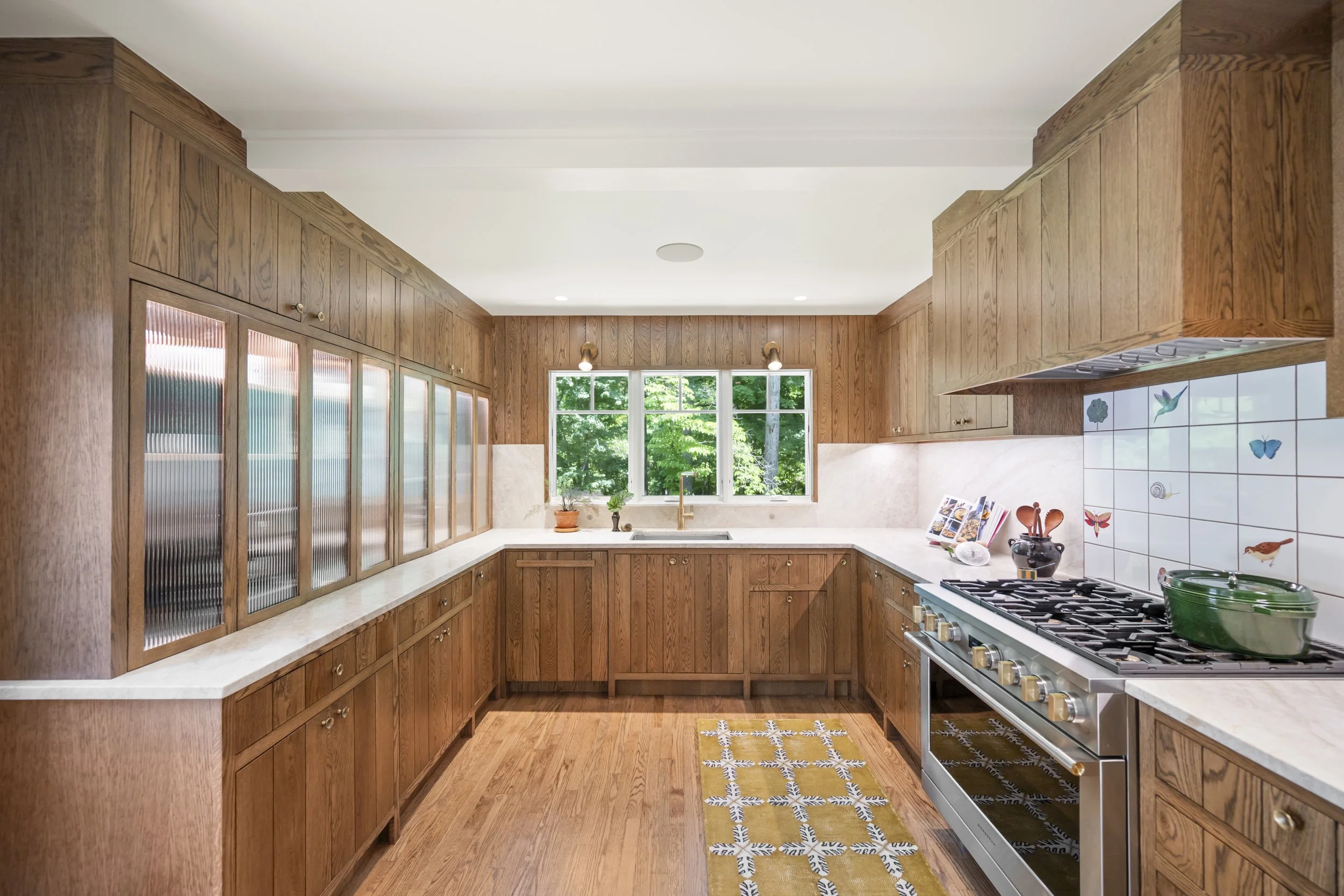 Warm Modern, Wood Forward Kitchen Kitchen Remodel by Seven Ridges Construction project photo