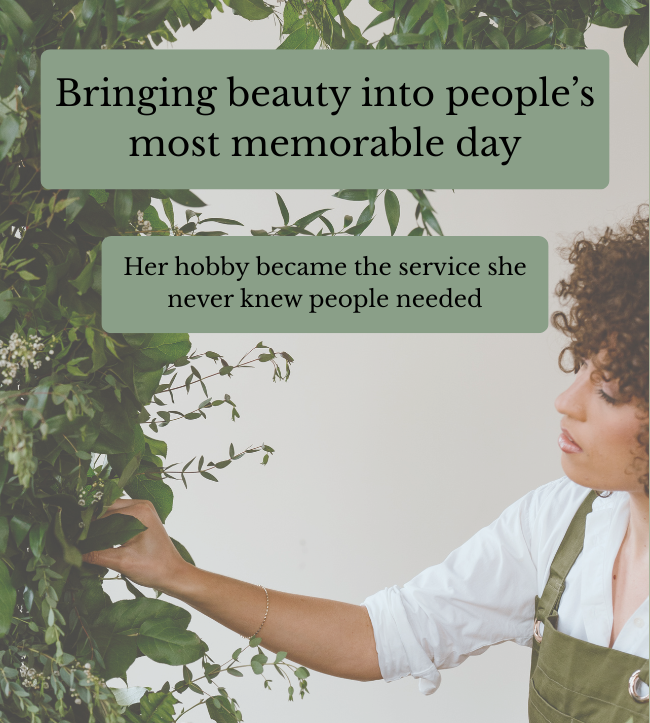 A startup born from wedding stress 🌼