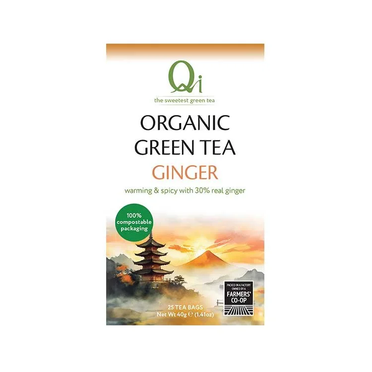 Organic Green Tea & Ginger