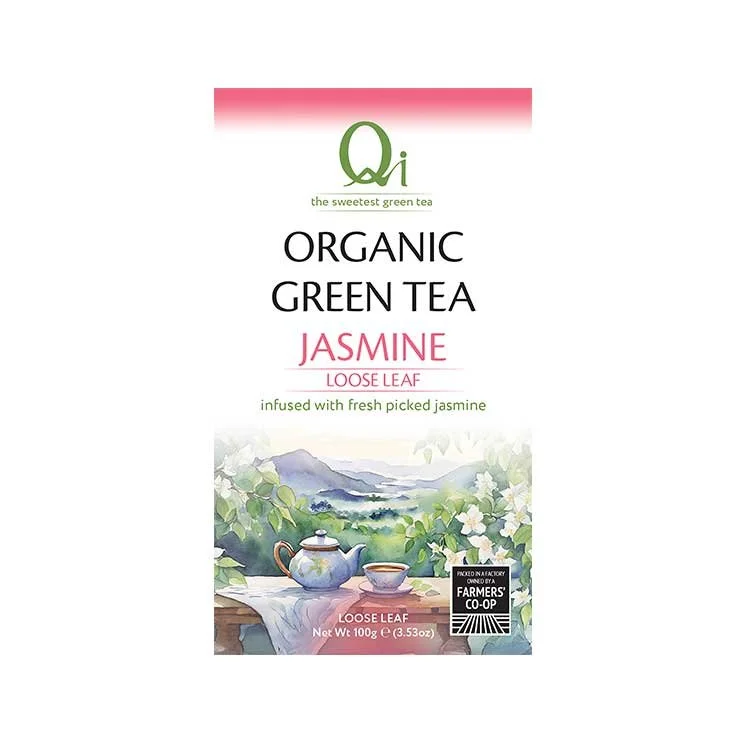 Organic Green Tea & Jasmine (Loose Leaf)