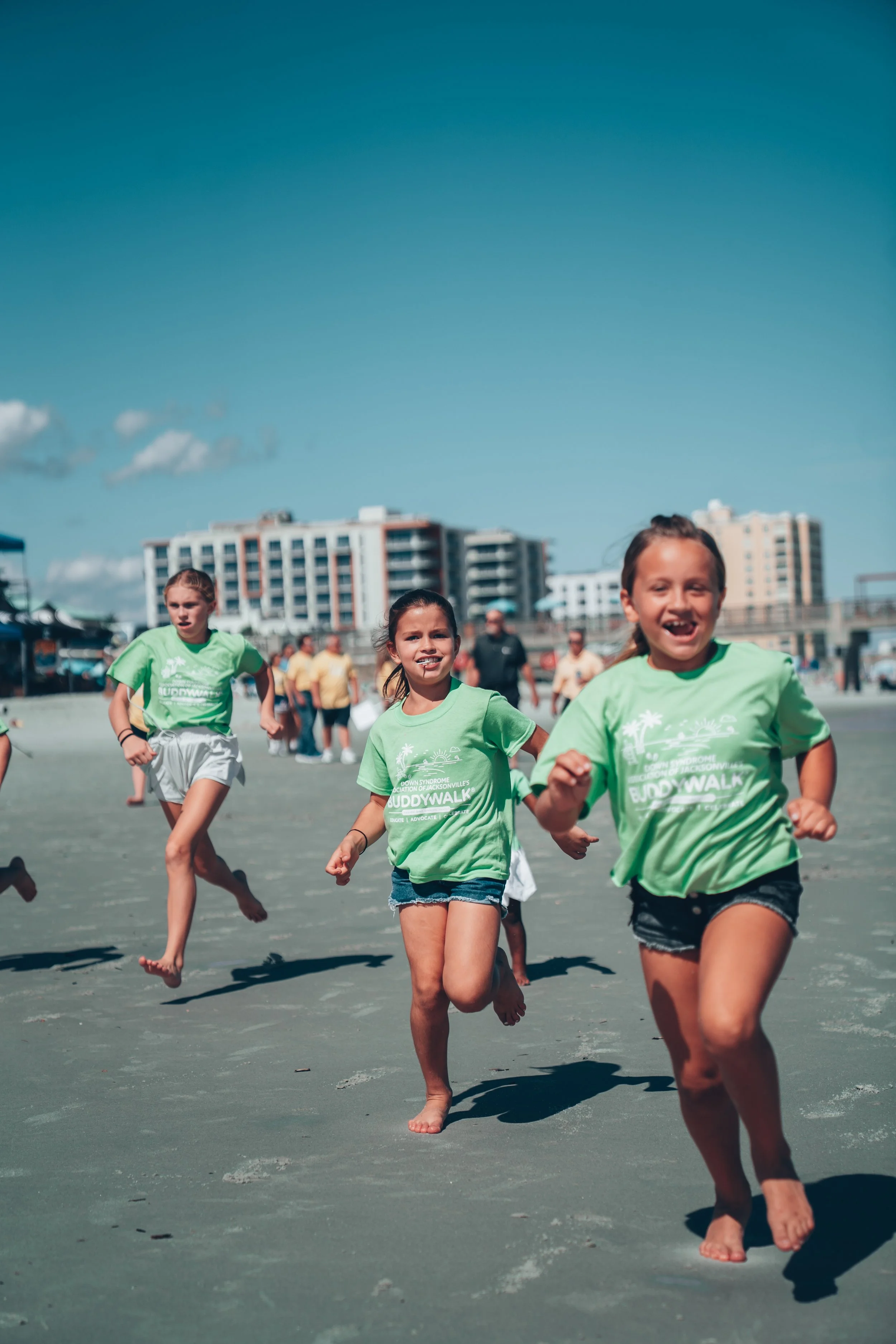 Volunteering outside 