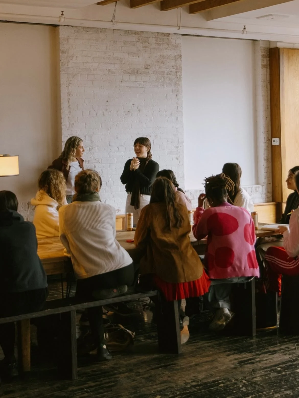Culinary Creatives Collective 04 with @weareroza this past week at @bonstudionyc 🌷

Always such a special feeling to gather in a room full of people building thoughtful, intentional work around food. Thank you all for sharing your projects, your pro