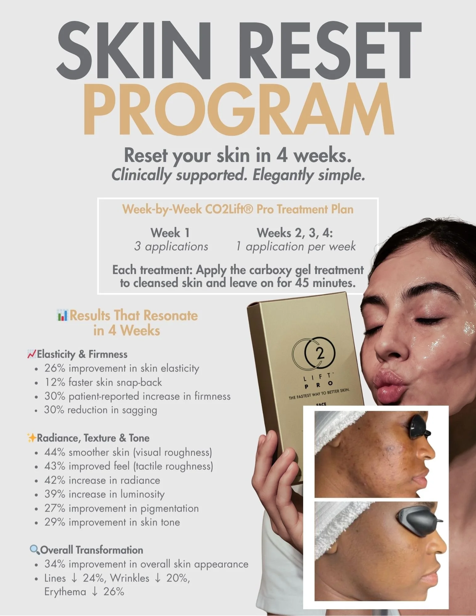 CO2 Lift Carboxy Gel Mask