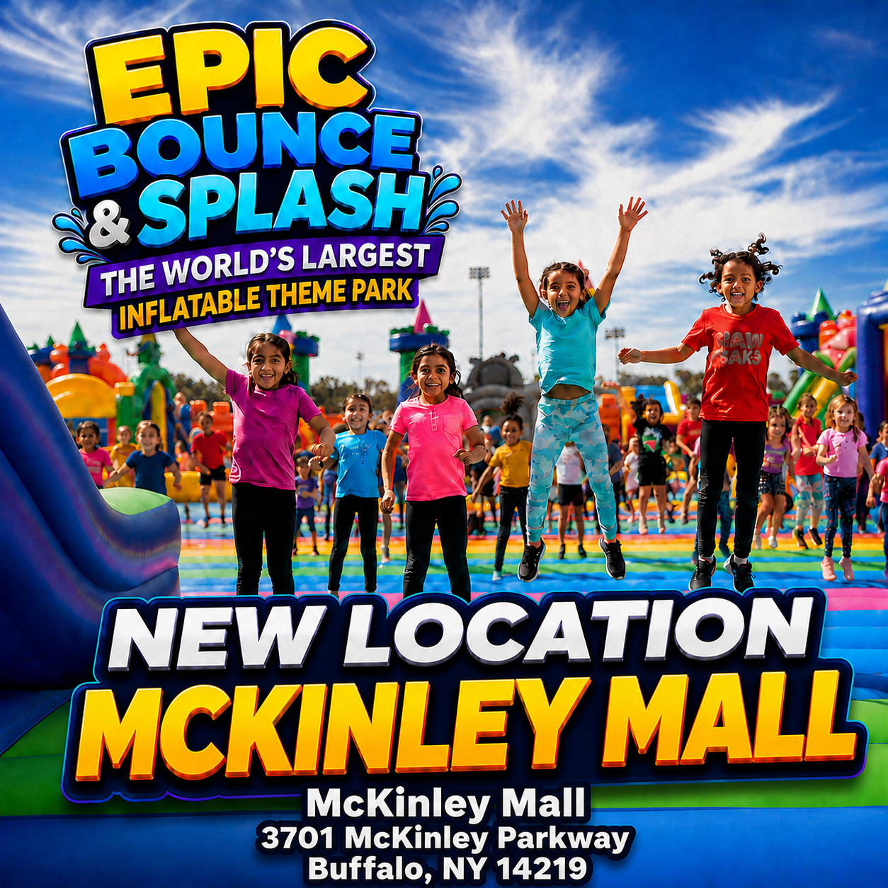 Epic Bounce &amp; Splash Mckinley Mall