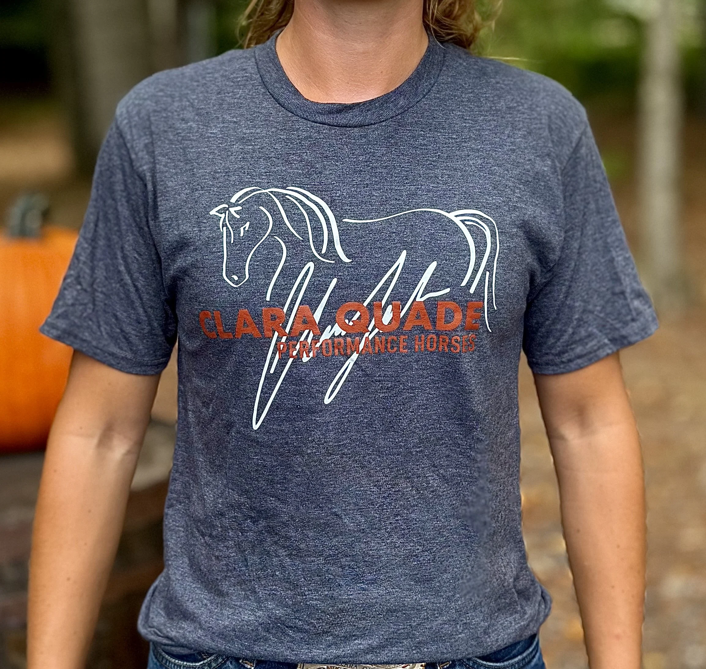 Heather & Burnt Orange T-Shirt